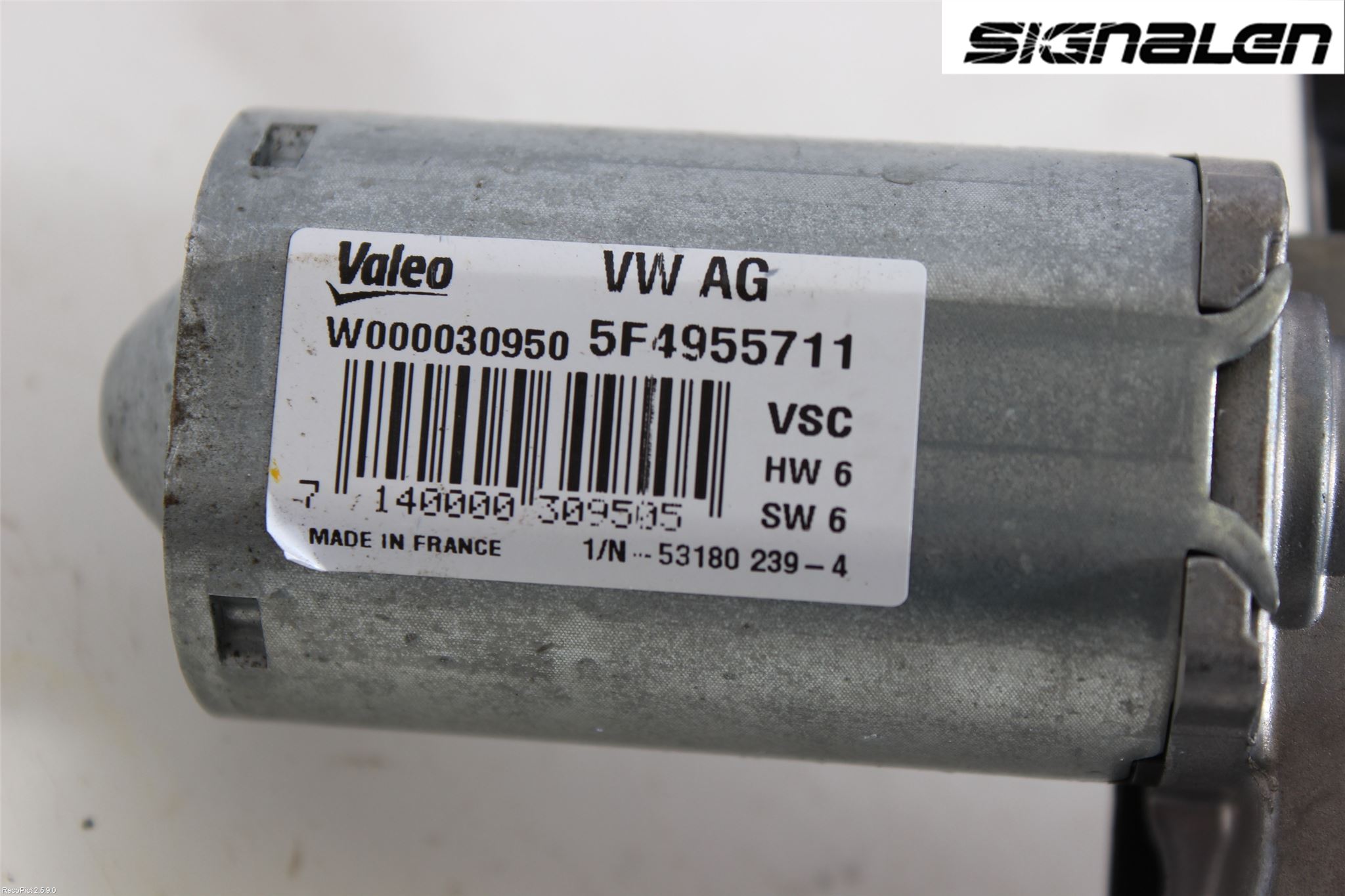 Skoda OCTAVIA (5E) 13-20 Torkarmotor Baklucka