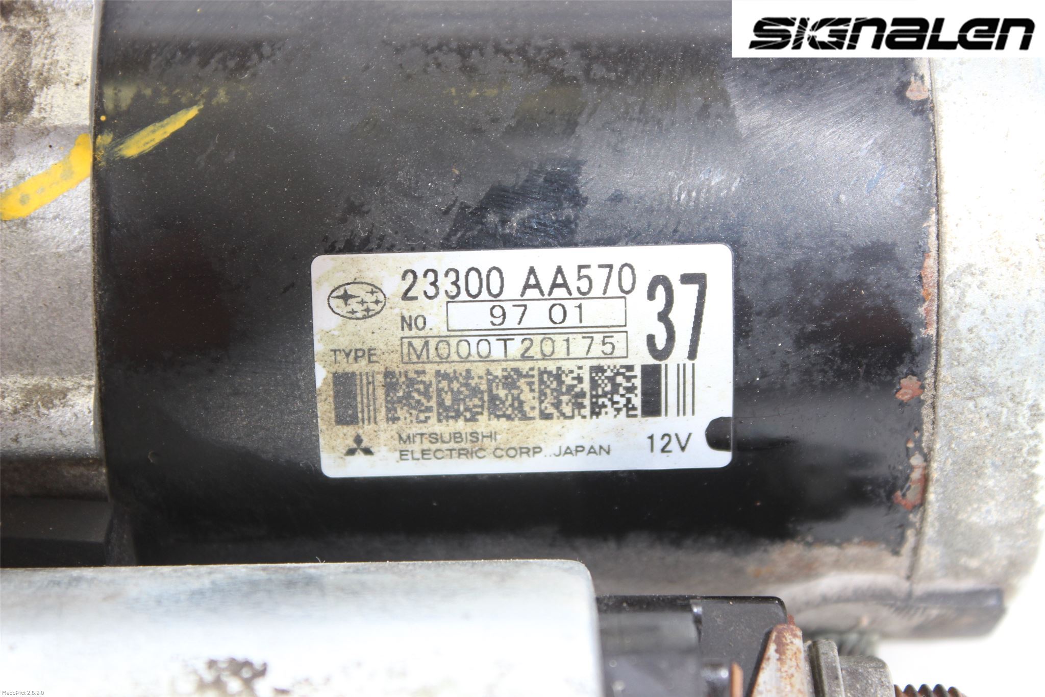 Subaru LEGACY 10-14 Startmotor