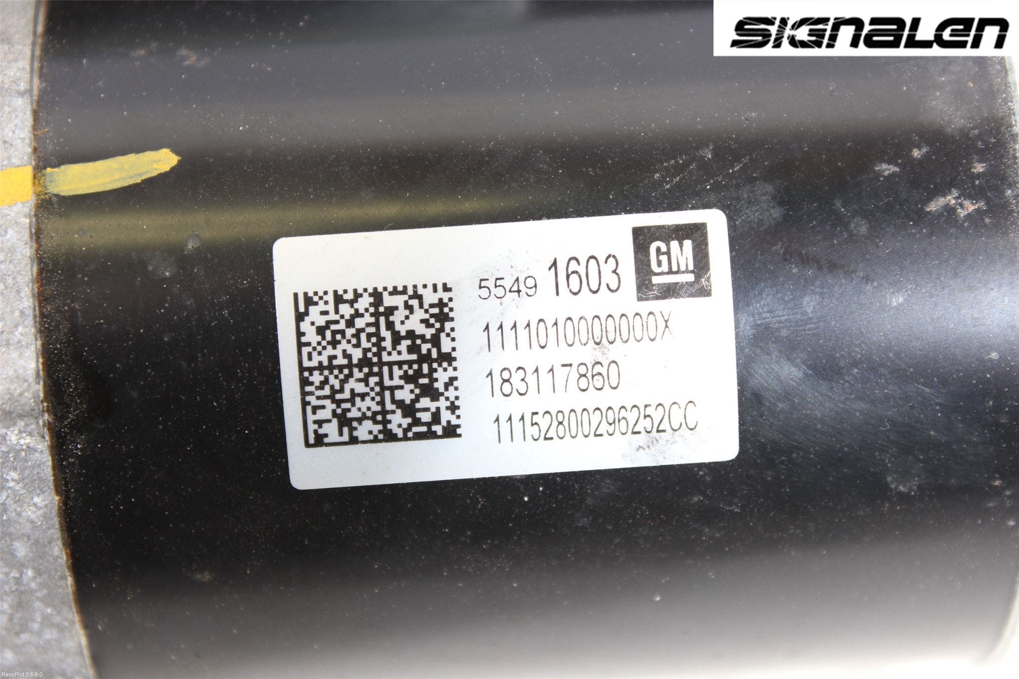 Opel ASTRA K 16-22 Startmotor