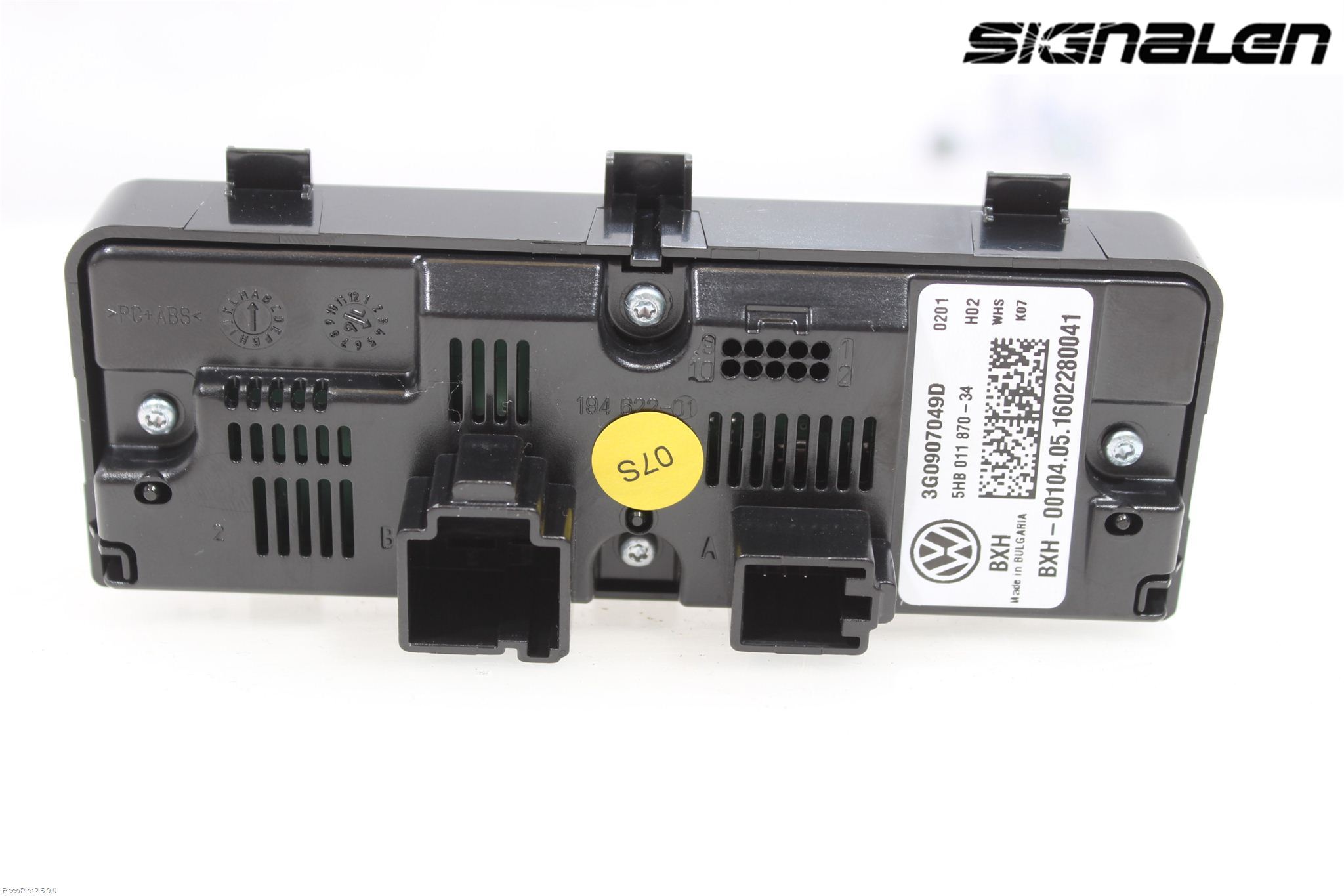 Volkswagen VW TIGUAN 07-16 Ac Styrenhet Ac Manöveren