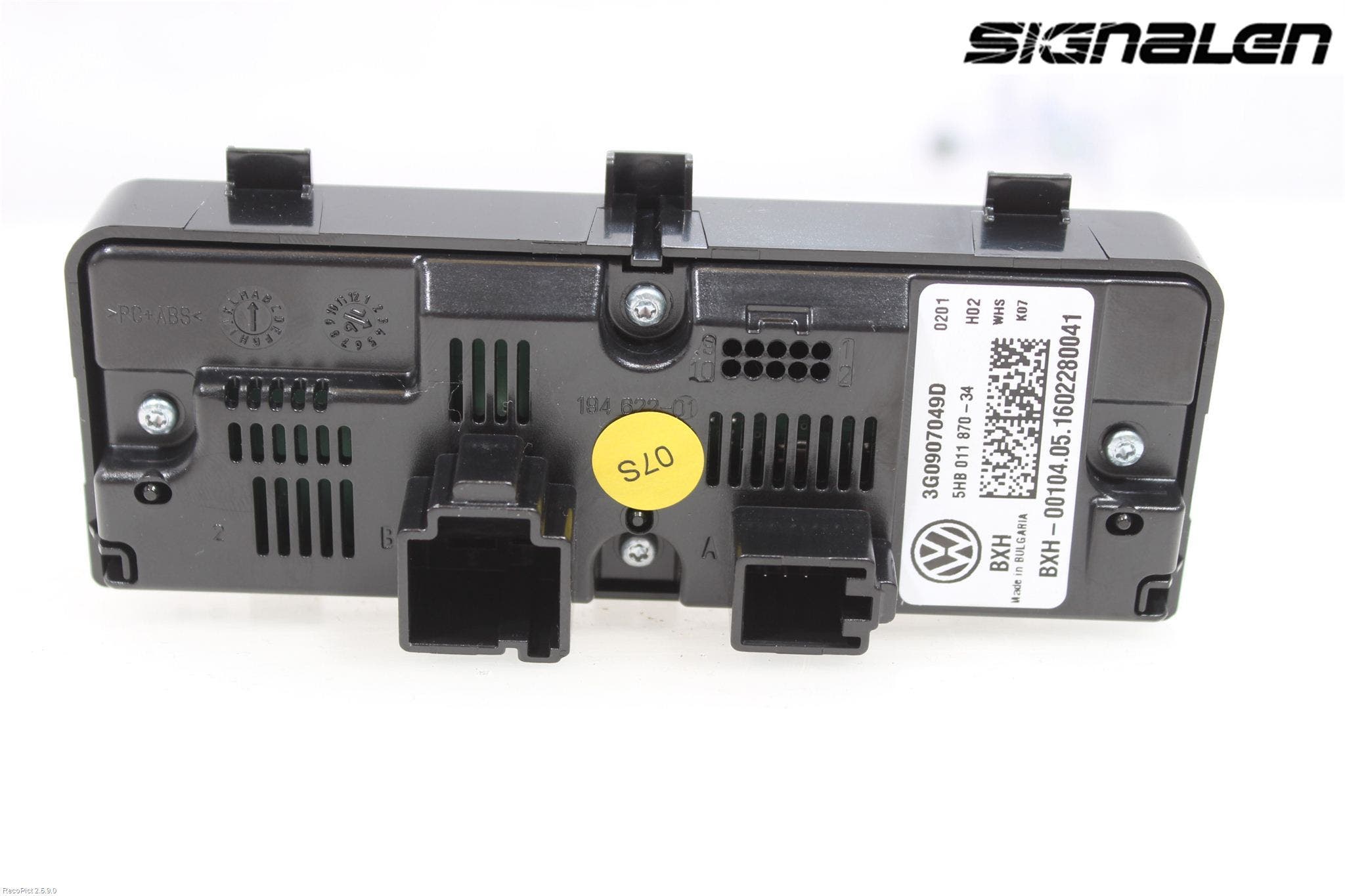 Volkswagen VW TIGUAN 07-16 Ac Styrenhet Ac Manöveren