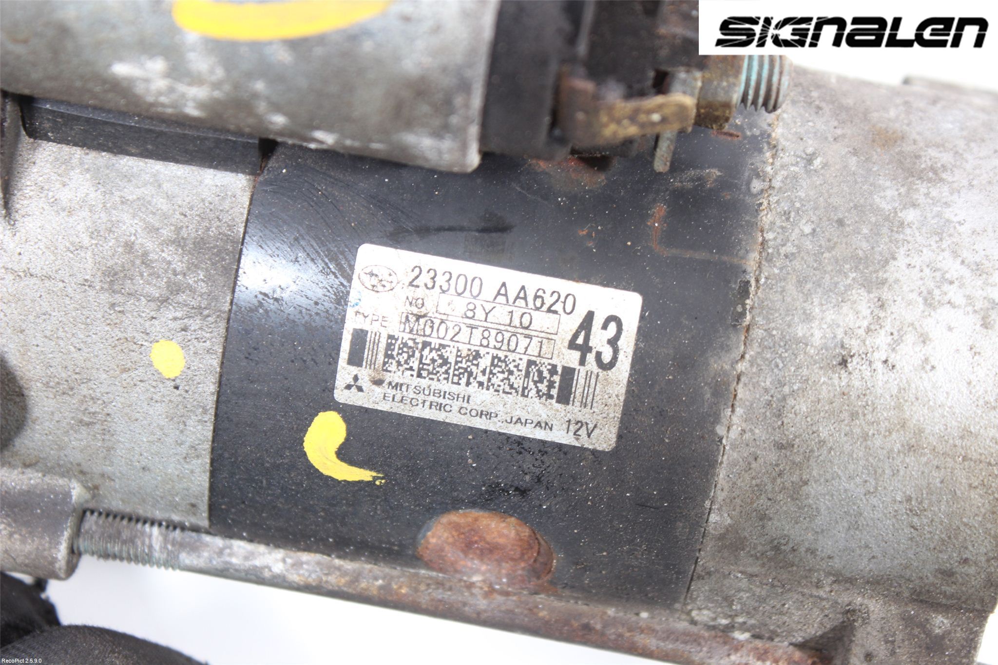 Subaru IMPREZA III 08-11 Startmotor Diesel