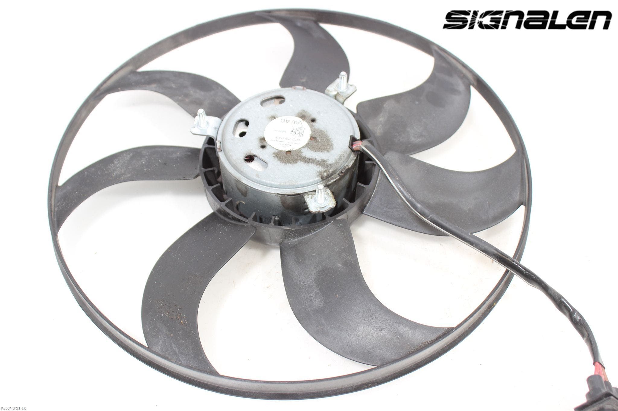 Volkswagen VW POLO 10-17 Kylfläkt El