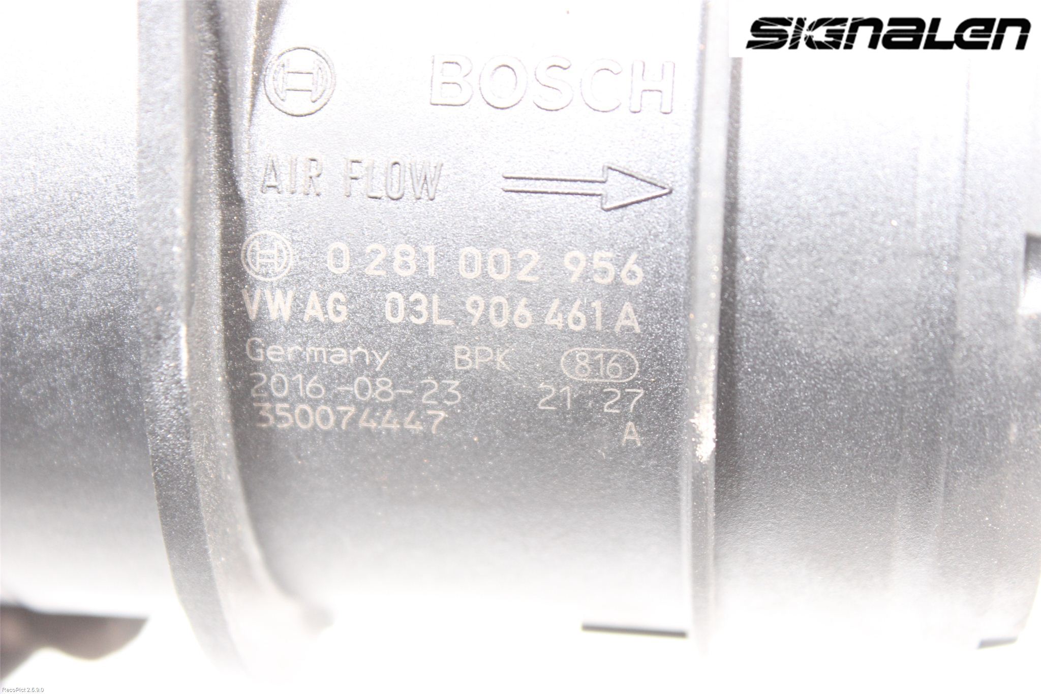 Audi A4/S4 B9 16-19 Injluftmassamätare