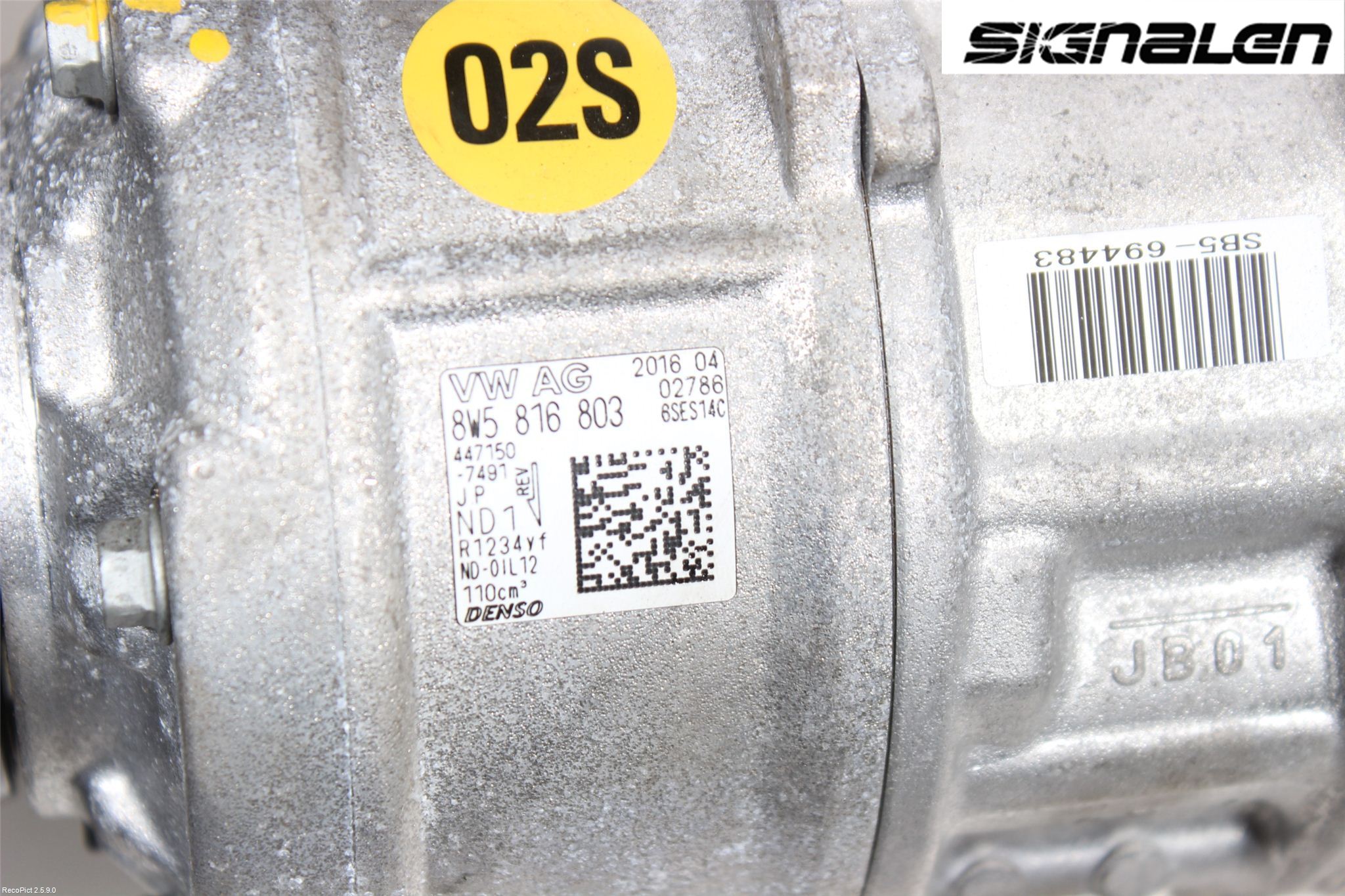 Audi A4/S4 B9 16-19 Ac Kompressor