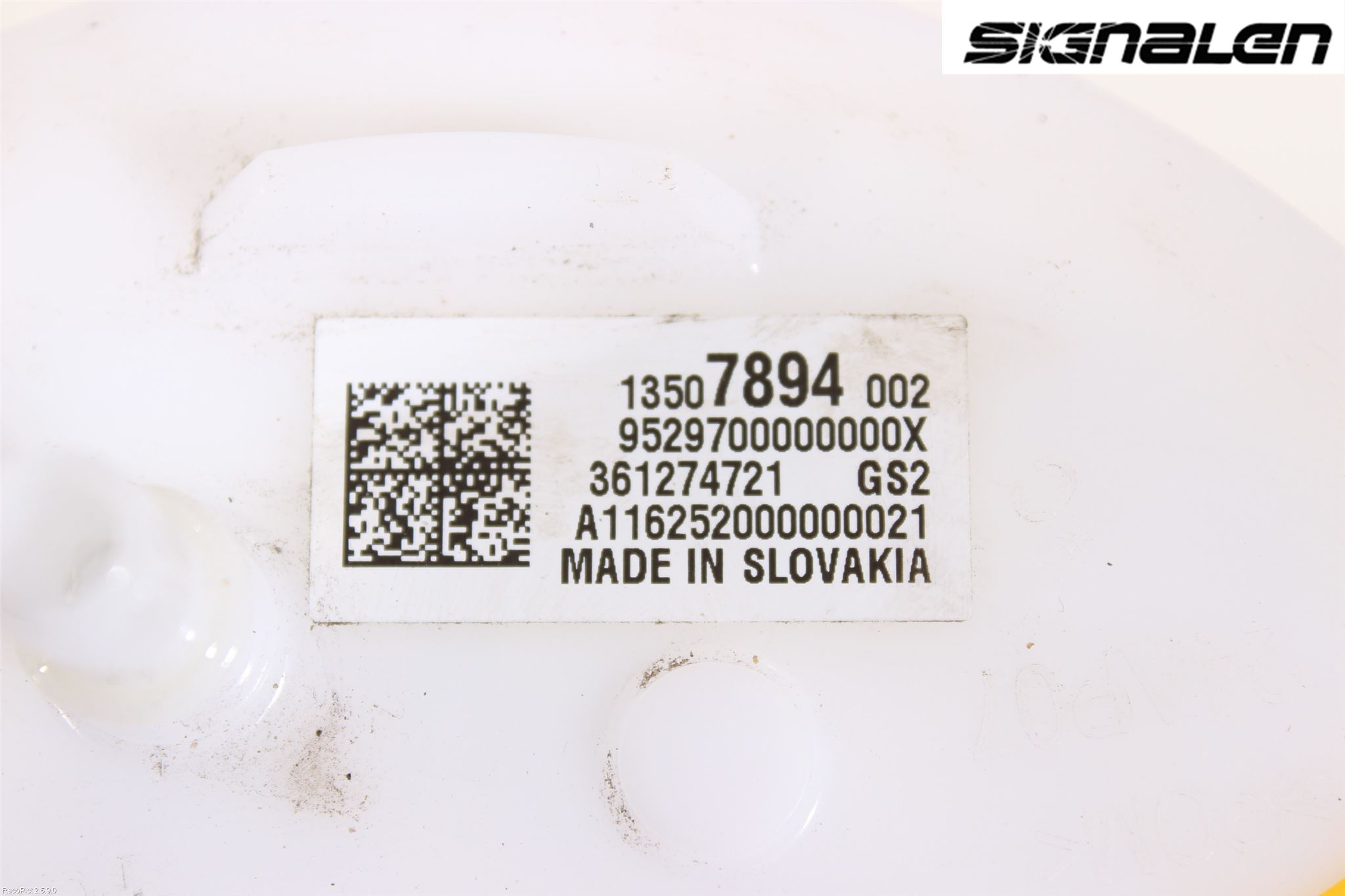 Opel ASTRA K 16-22 Bränslepump El