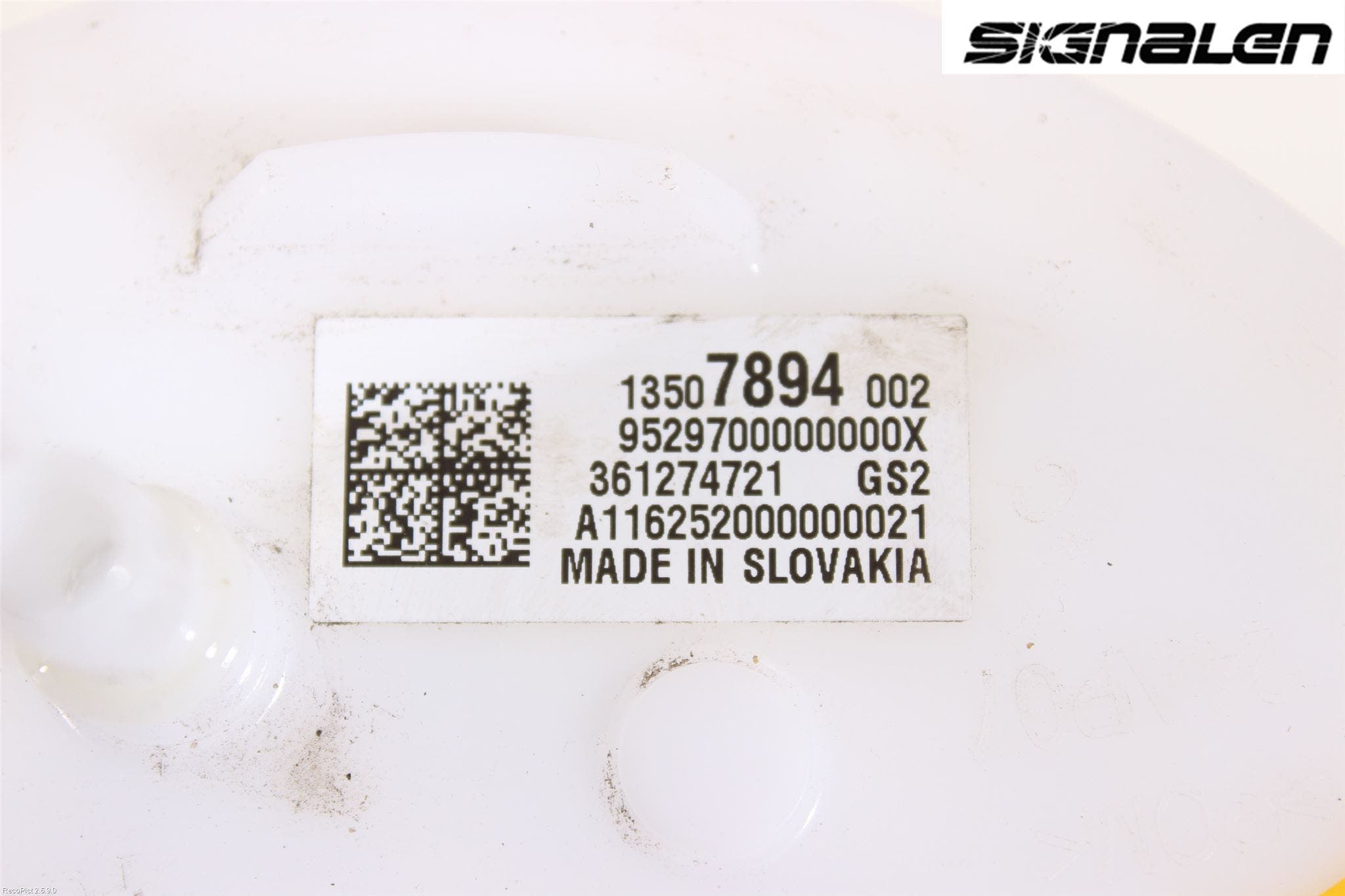 Opel ASTRA K 16-22 Bränslepump El