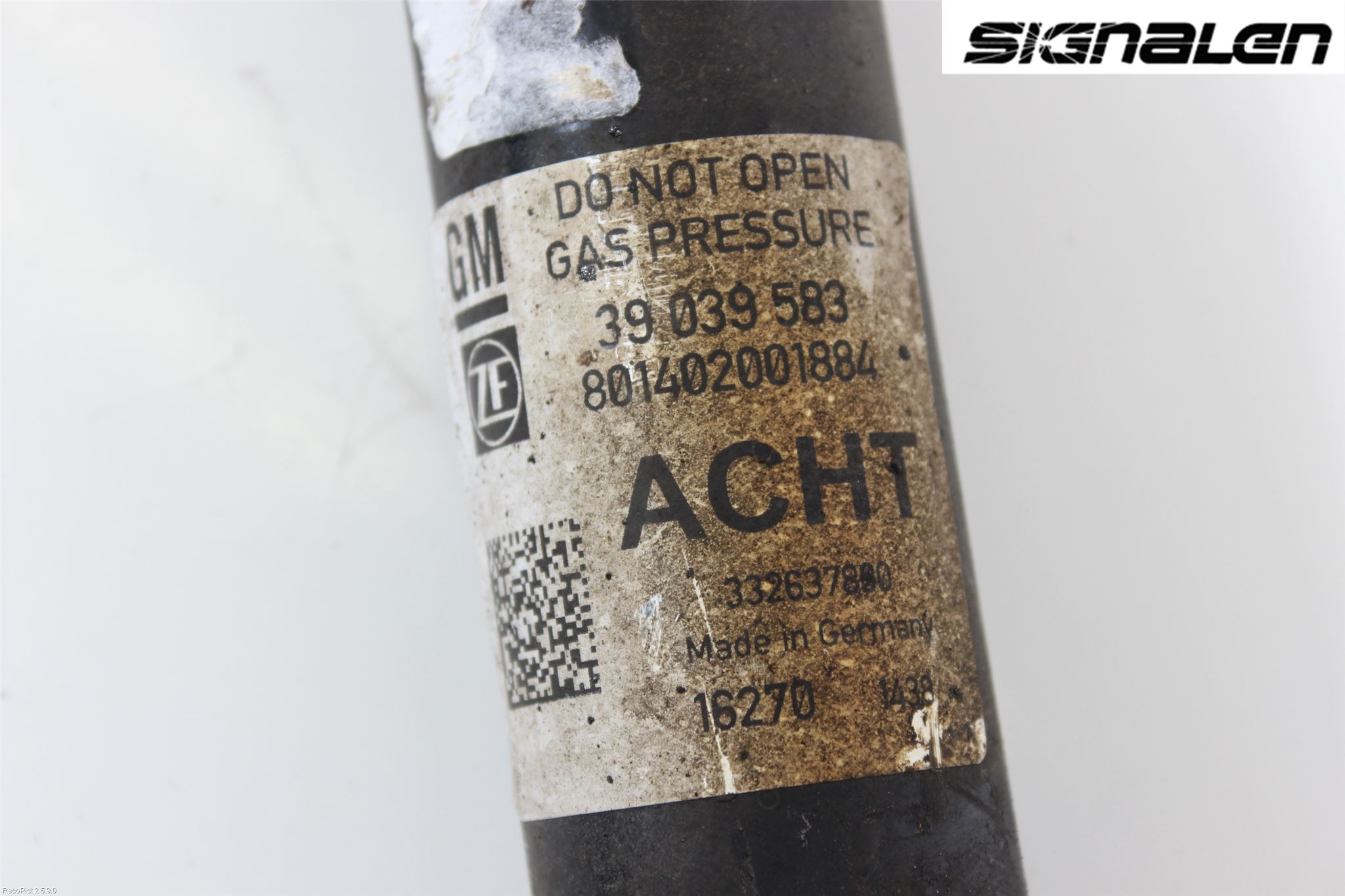 Opel ASTRA K 16-22 Stötdämpare Bak