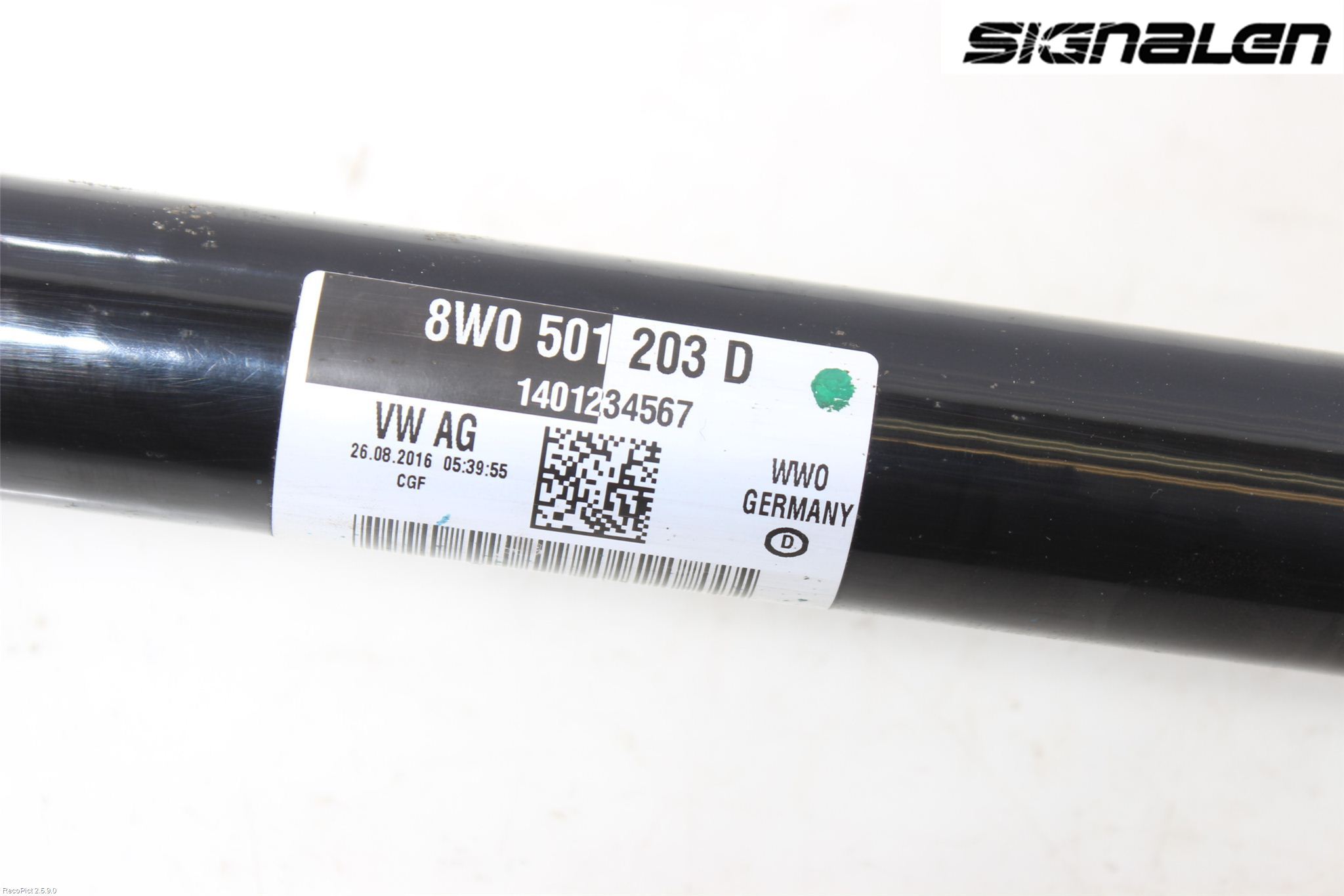 Audi A4/S4 B9 16-19 Drivaxel Bak Höger