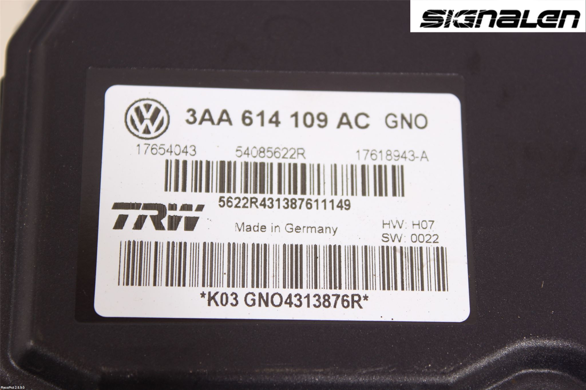 Volkswagen VW PASSAT 11-14 Abs Hydraulaggregat