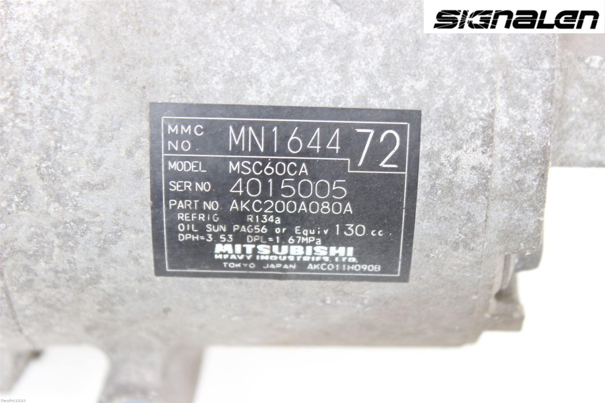 Mitsubishi COLT 09-13 Ac Kompressor