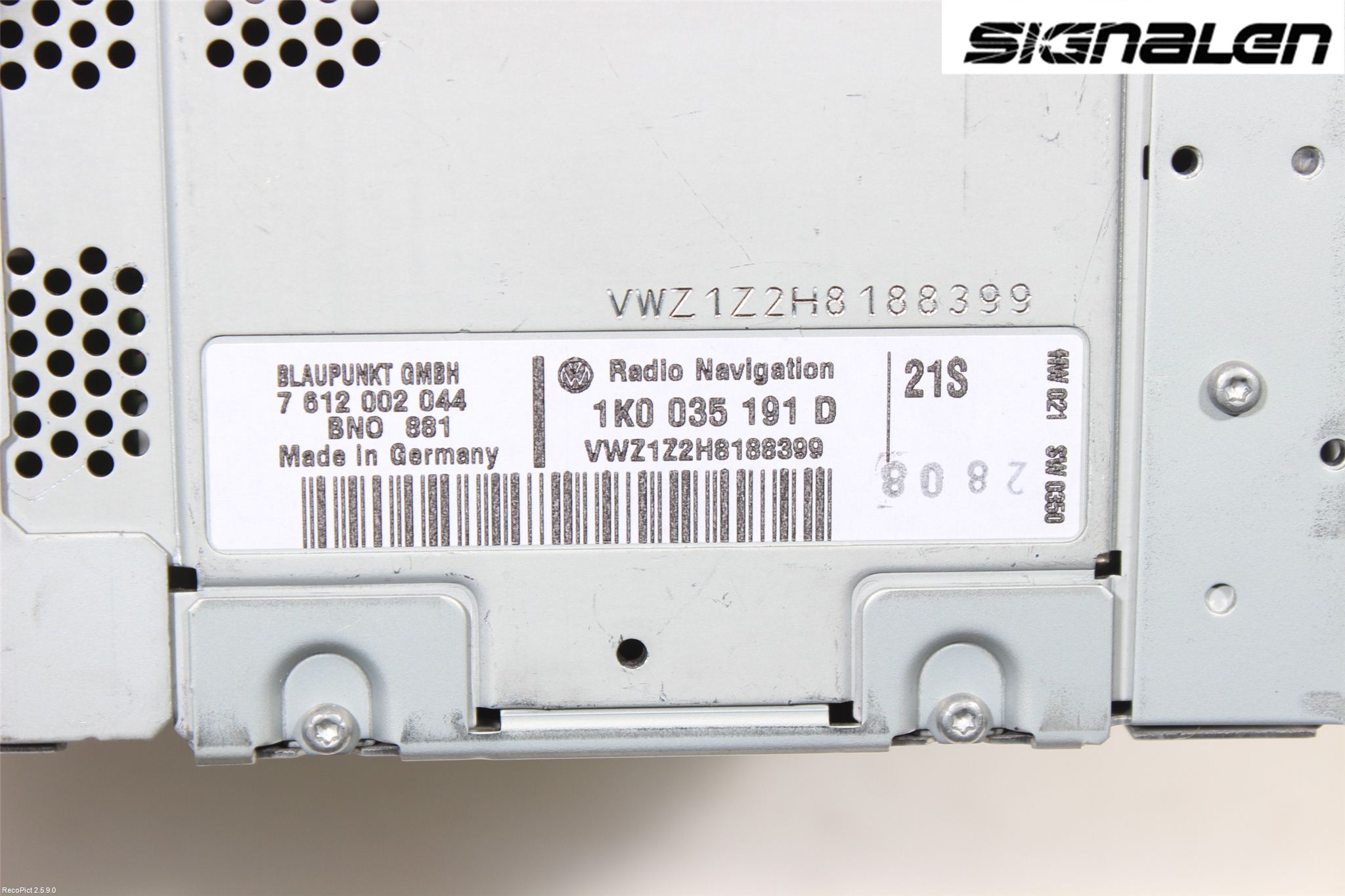 Volkswagen VW PASSAT 05-11 Radio