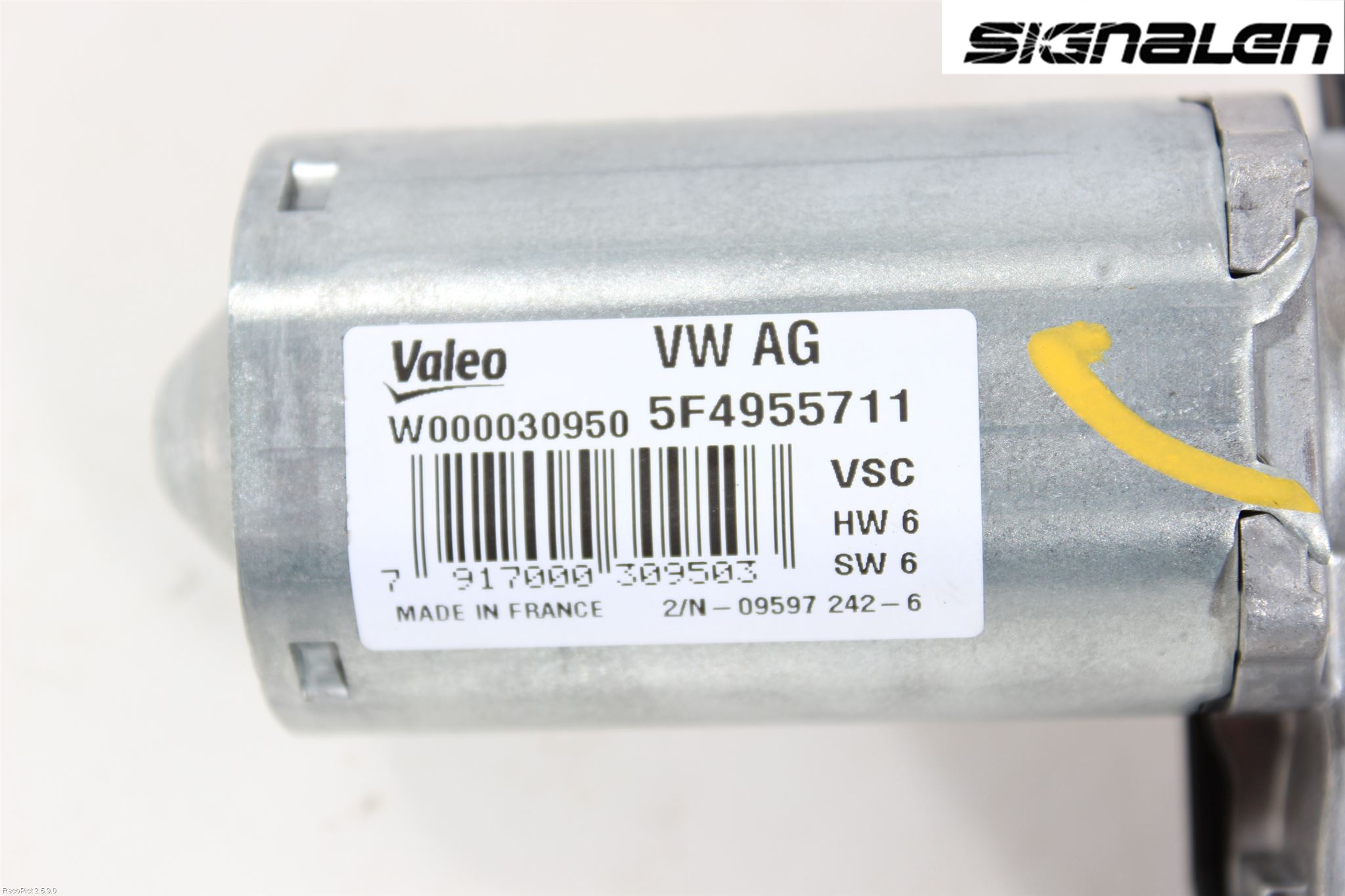 Skoda OCTAVIA (5E) 13-20 Torkarmotor Baklucka