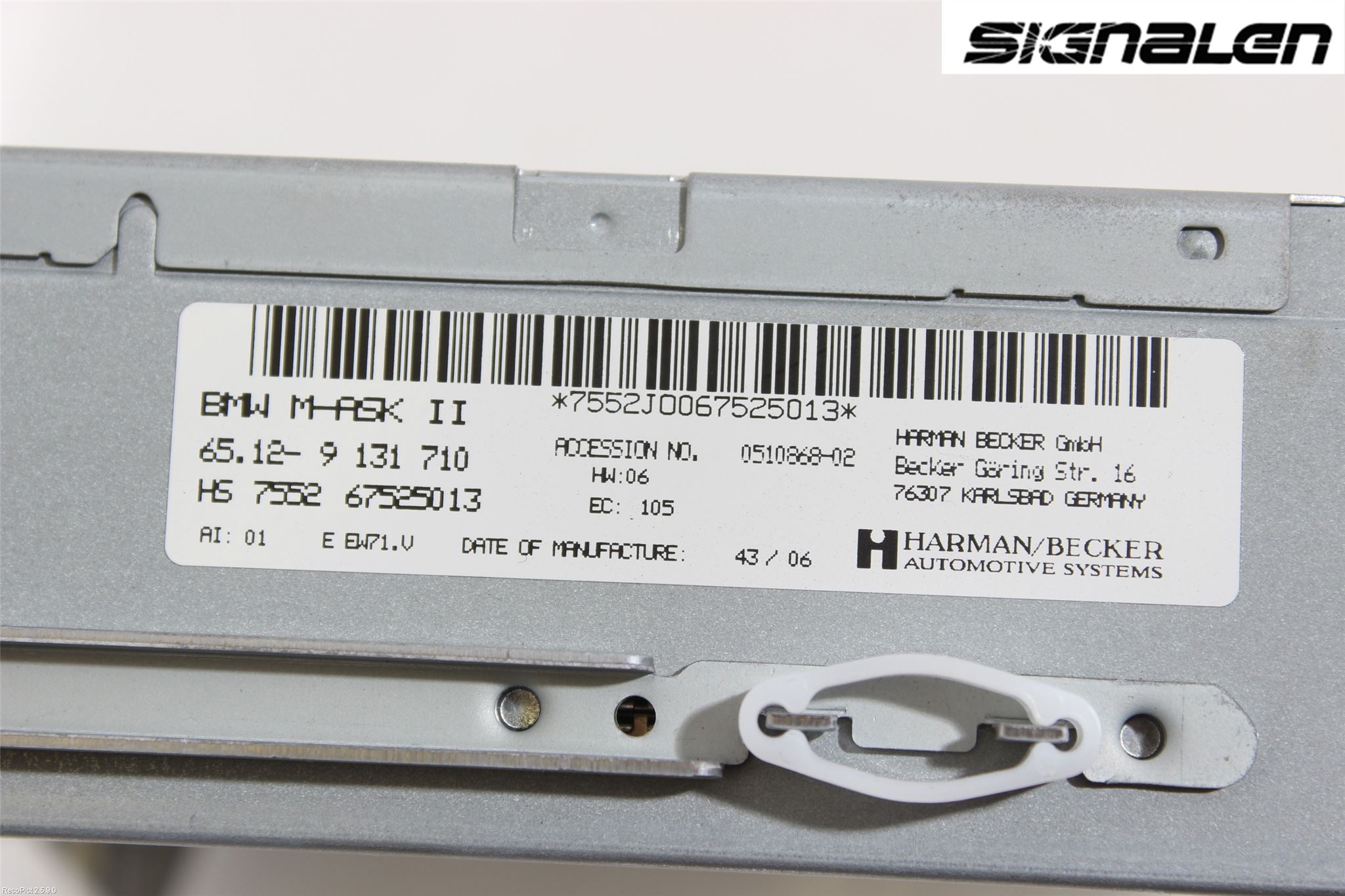 BMW 5 E60/61 Sed/Tou 02-10 Radio