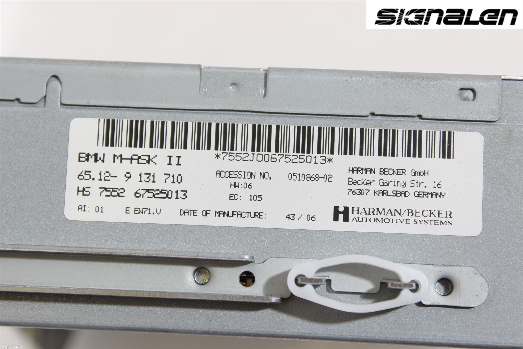 BMW 5 E60/61 Sed/Tou 02-10 Radio