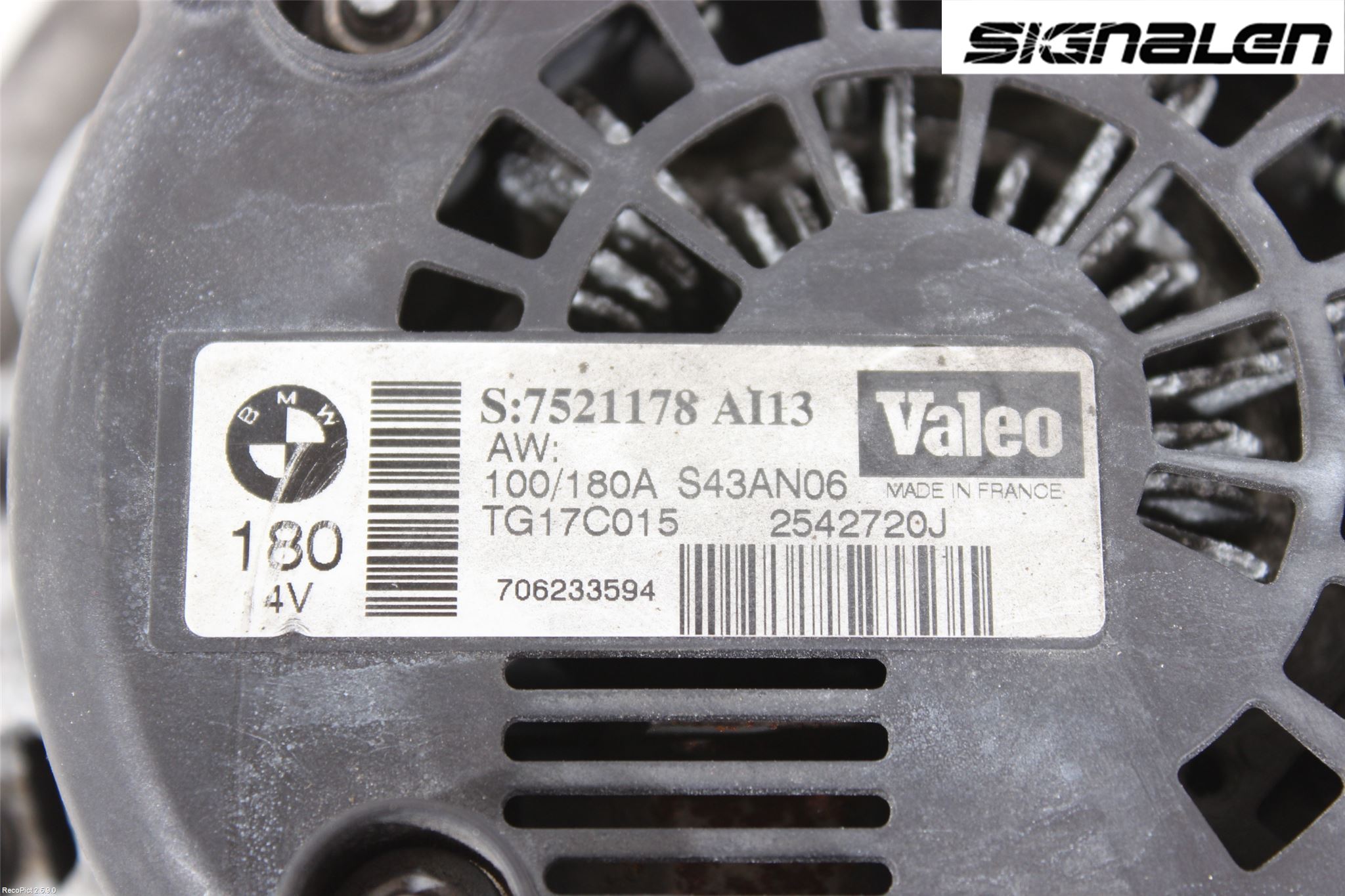 BMW 5 E60/61 Sed/Tou 02-10 Generator