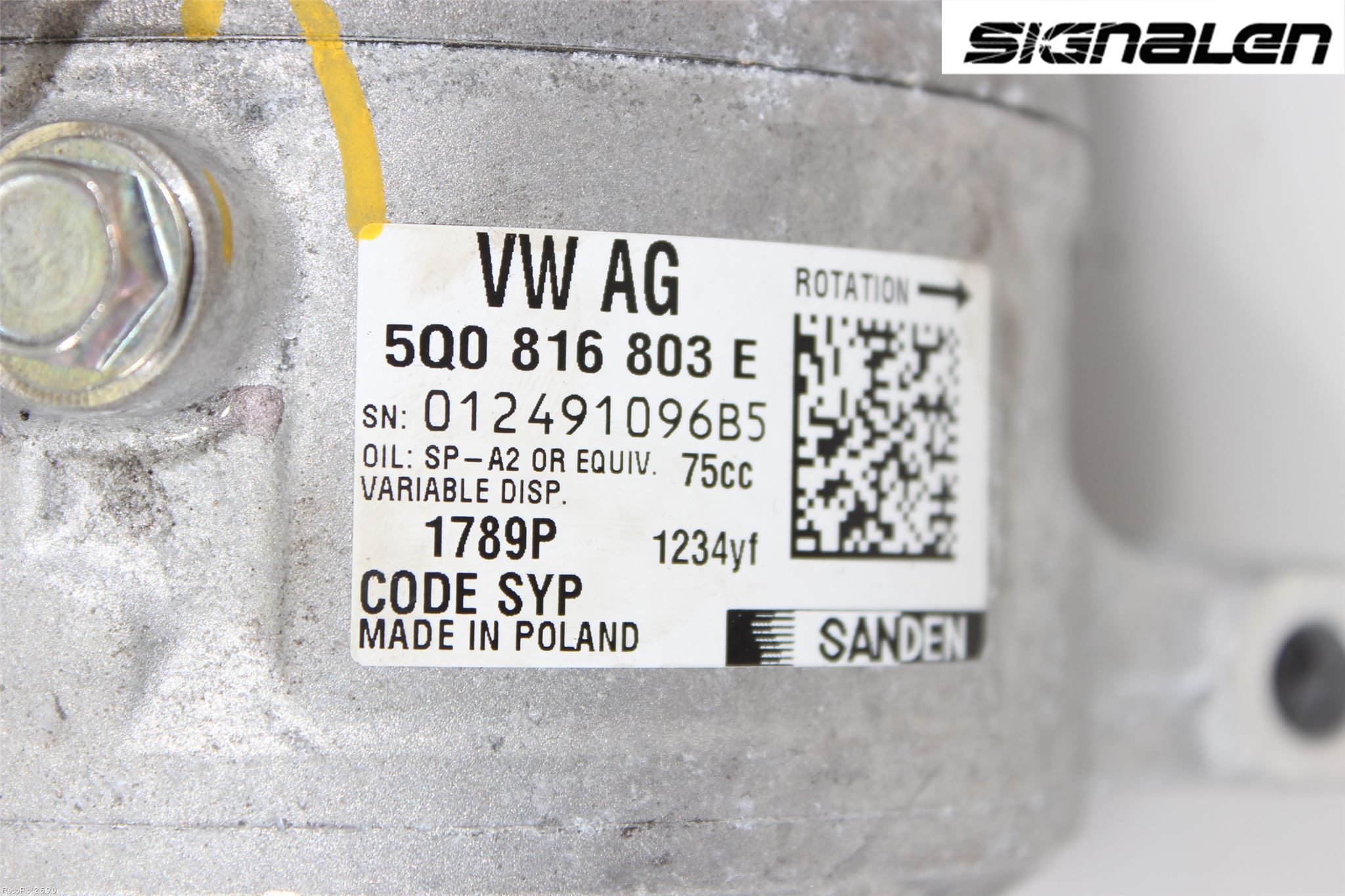 Skoda FABIA 07-14 Ac Kompressor