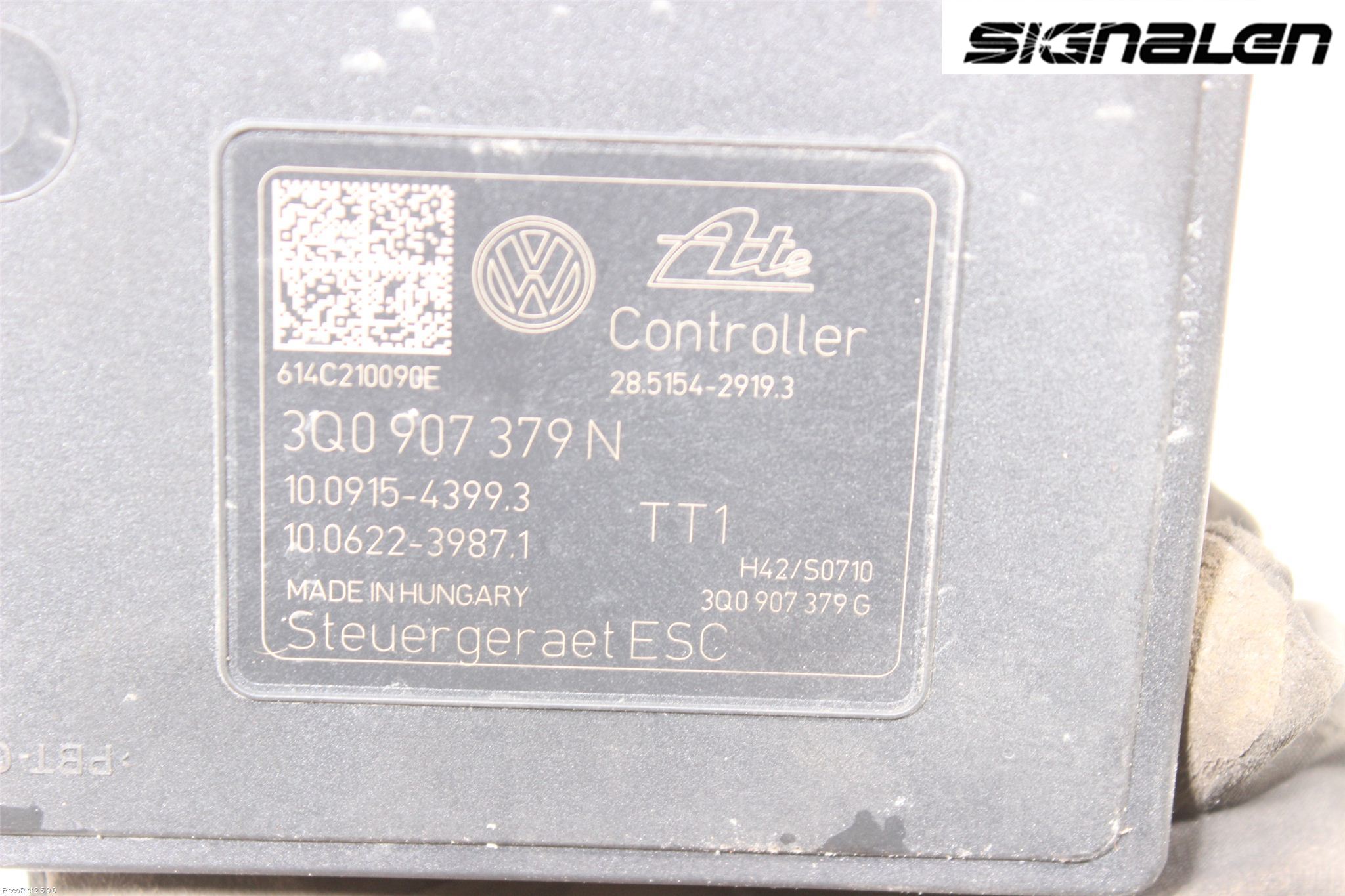 Volkswagen VW PASSAT 15-19 Abs Hydraulaggregat