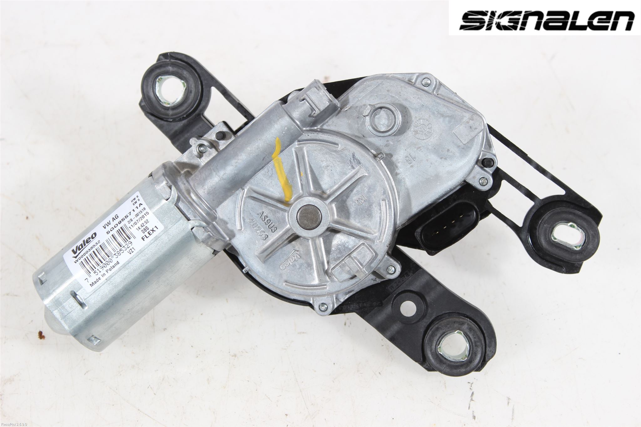 Volkswagen VW GOLF / E-GOLF VII 13-20 Torkarmotor Baklucka