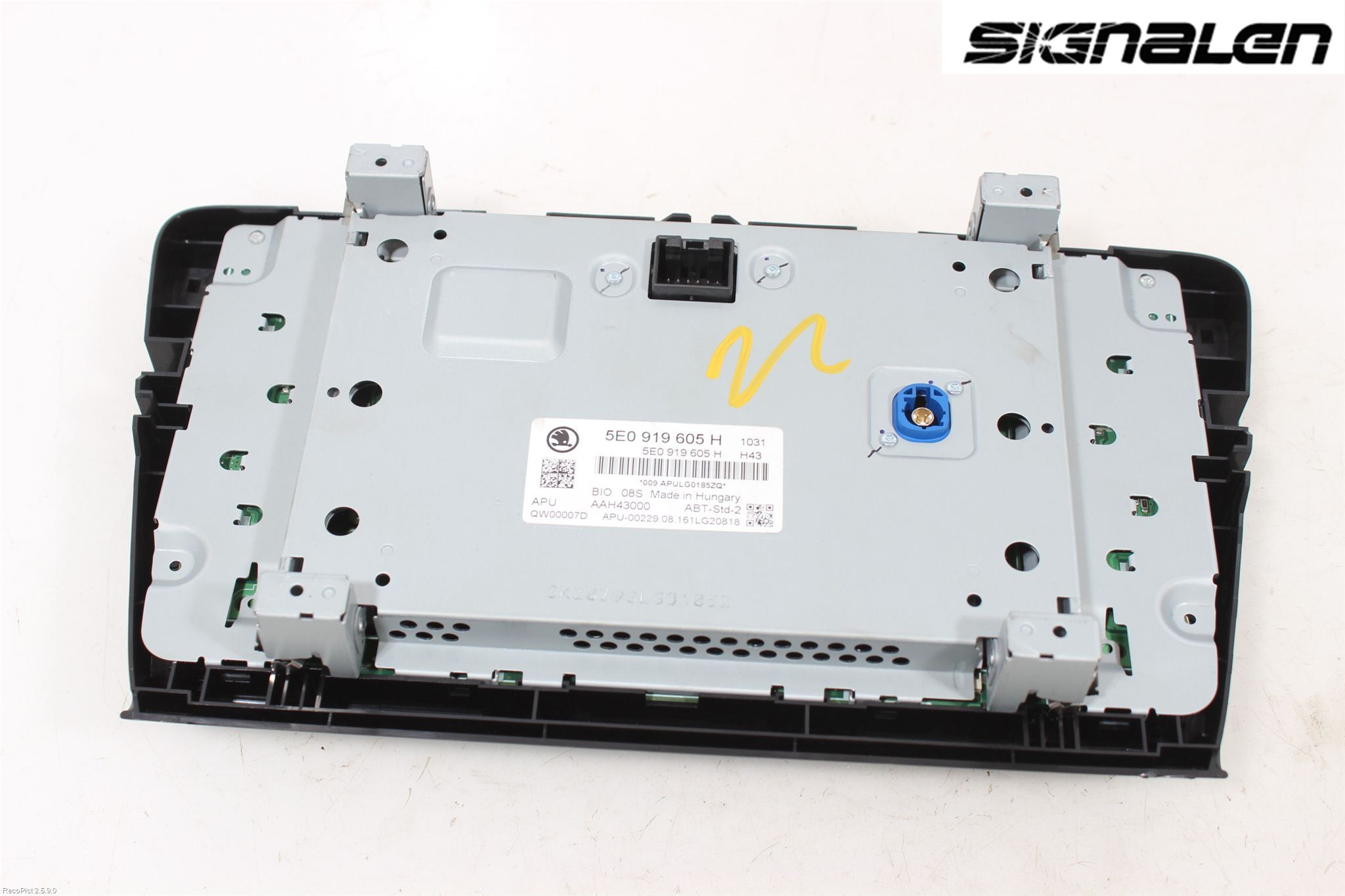 Skoda OCTAVIA (5E) 13-20 Multifunktionsdisplay