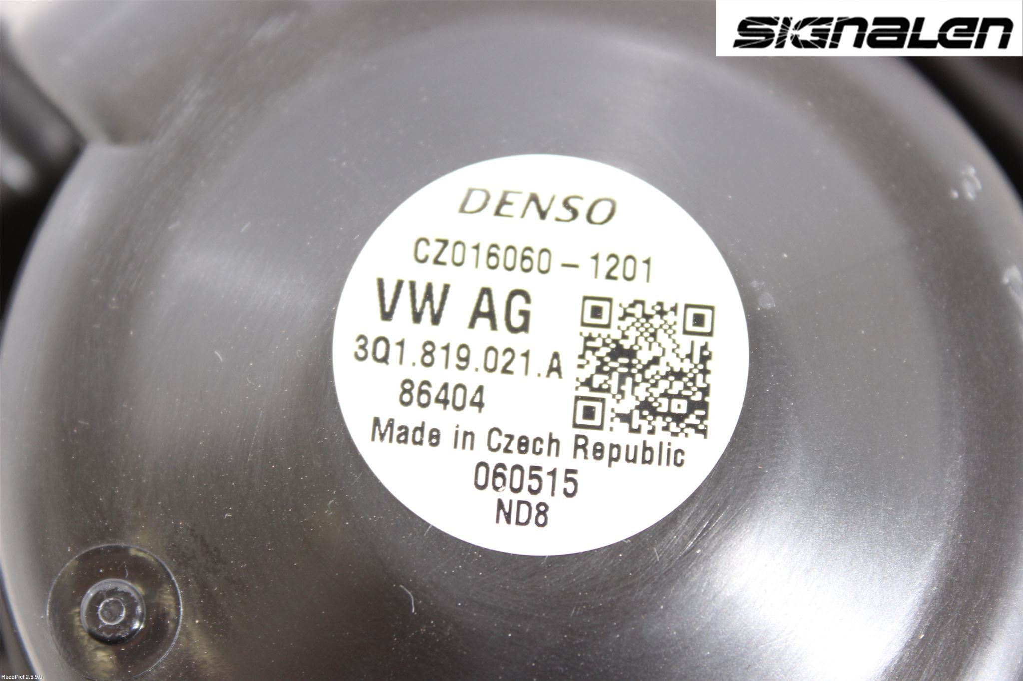 Volkswagen VW PASSAT 15-19 Värmefläkt