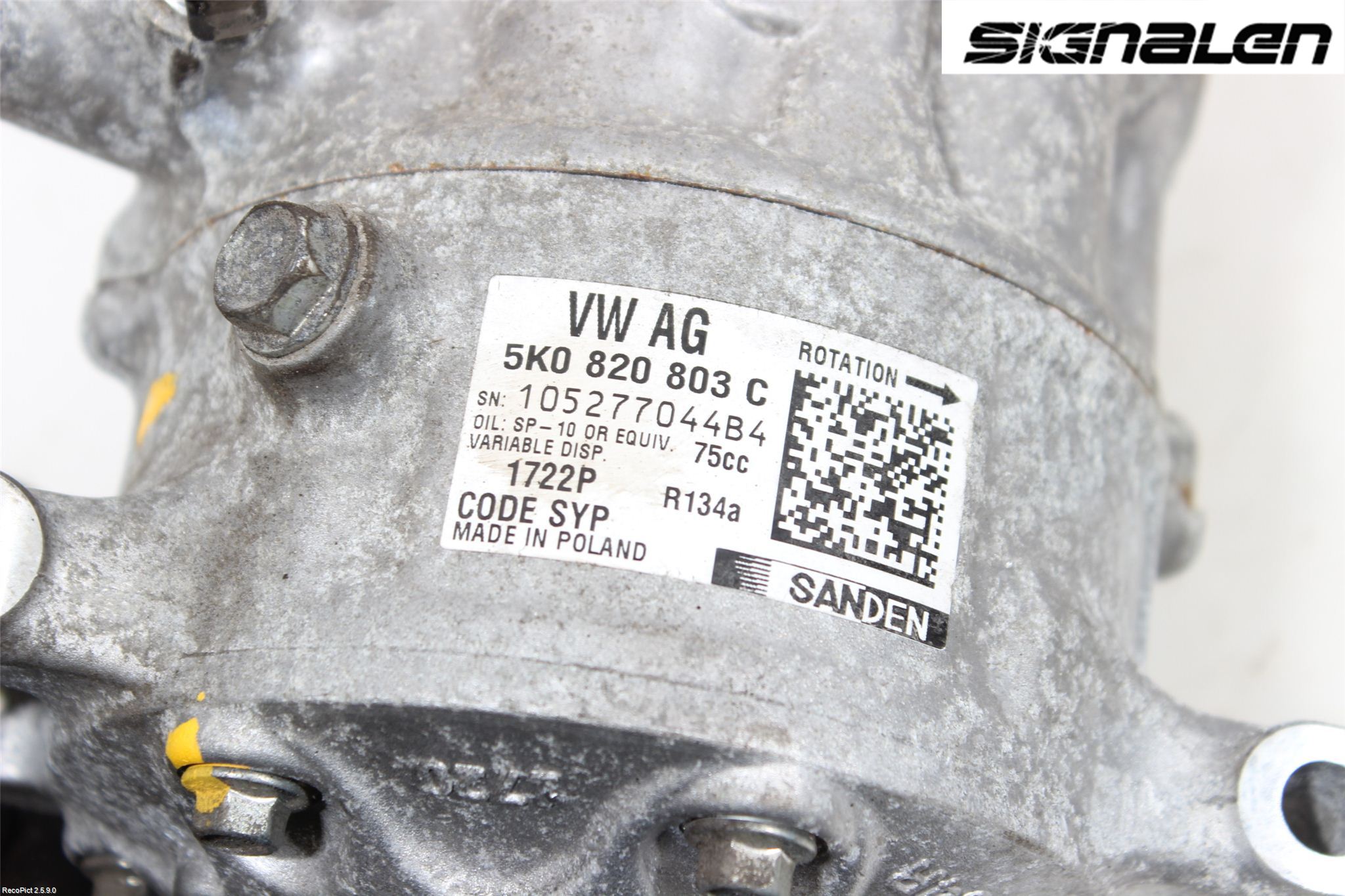 Skoda ROOMSTER Ac Kompressor