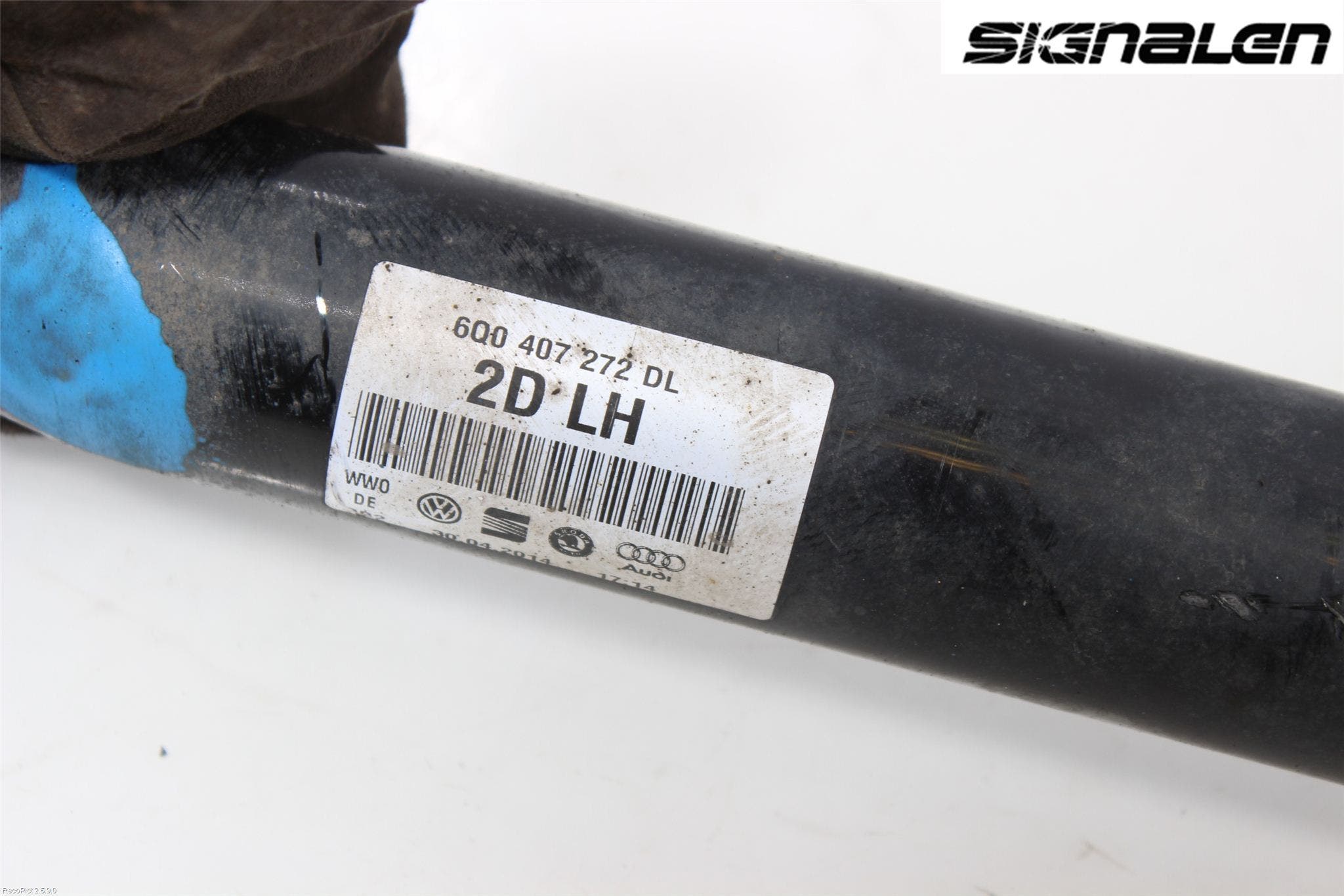 Skoda ROOMSTER Drivaxel Fram Höger