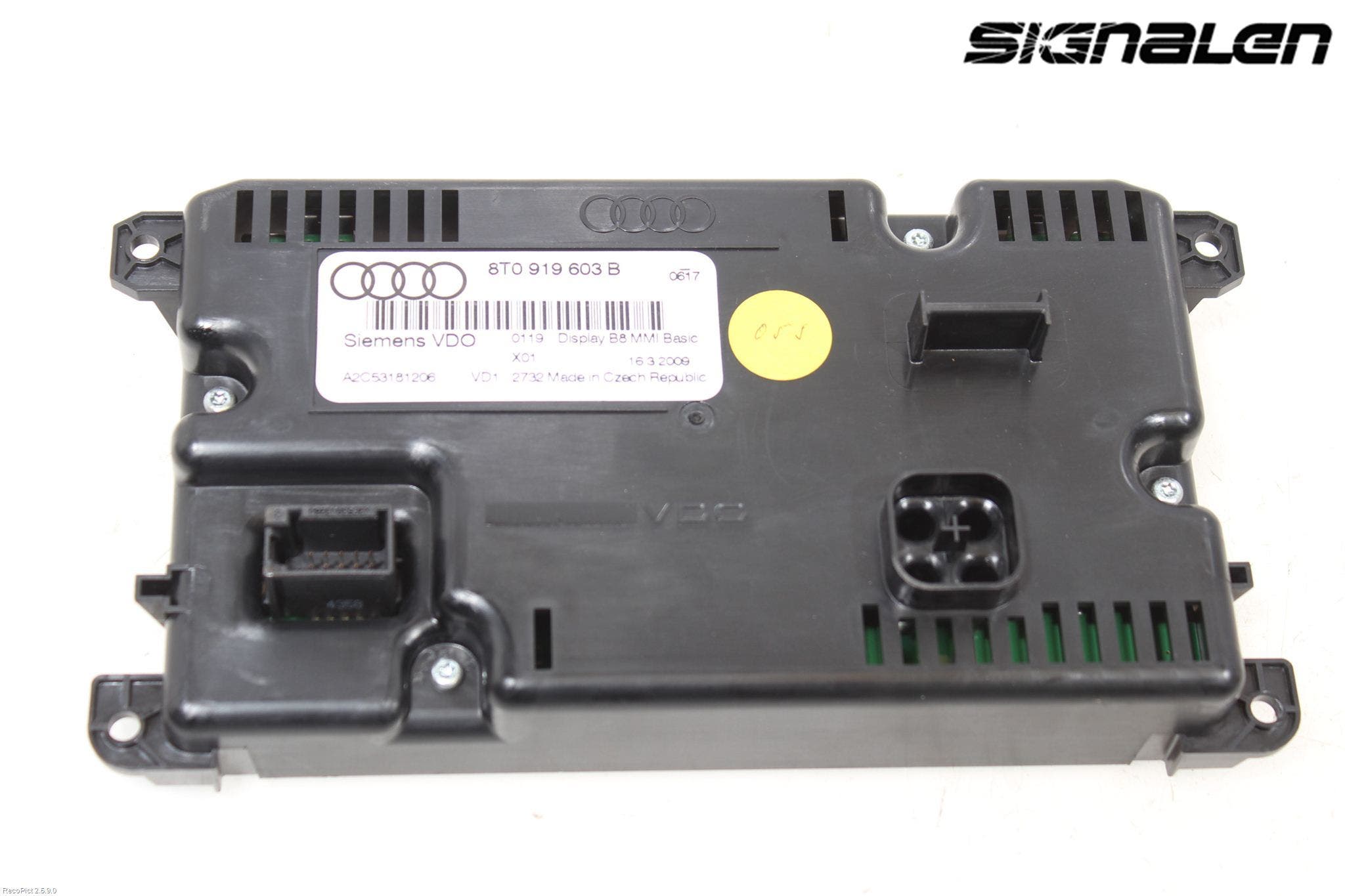 Audi A4/S4 08-11 Färddator