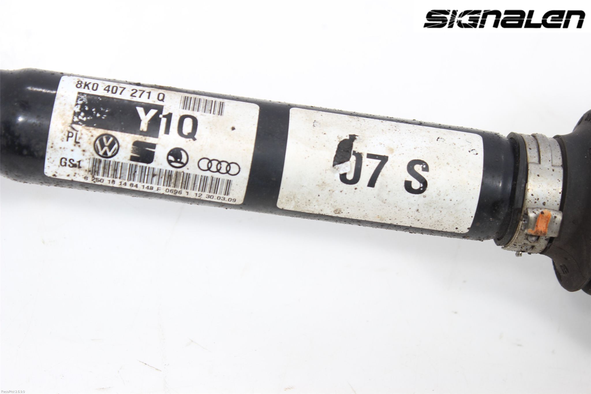 Audi A4/S4 08-11 Drivaxel Fram Vänster
