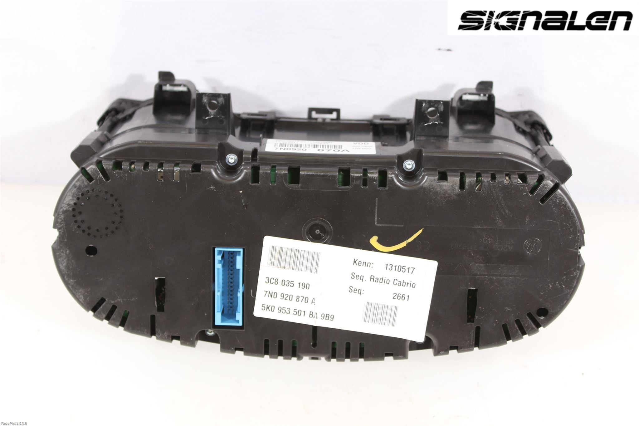 Volkswagen VW SHARAN 11- Instrument Komb