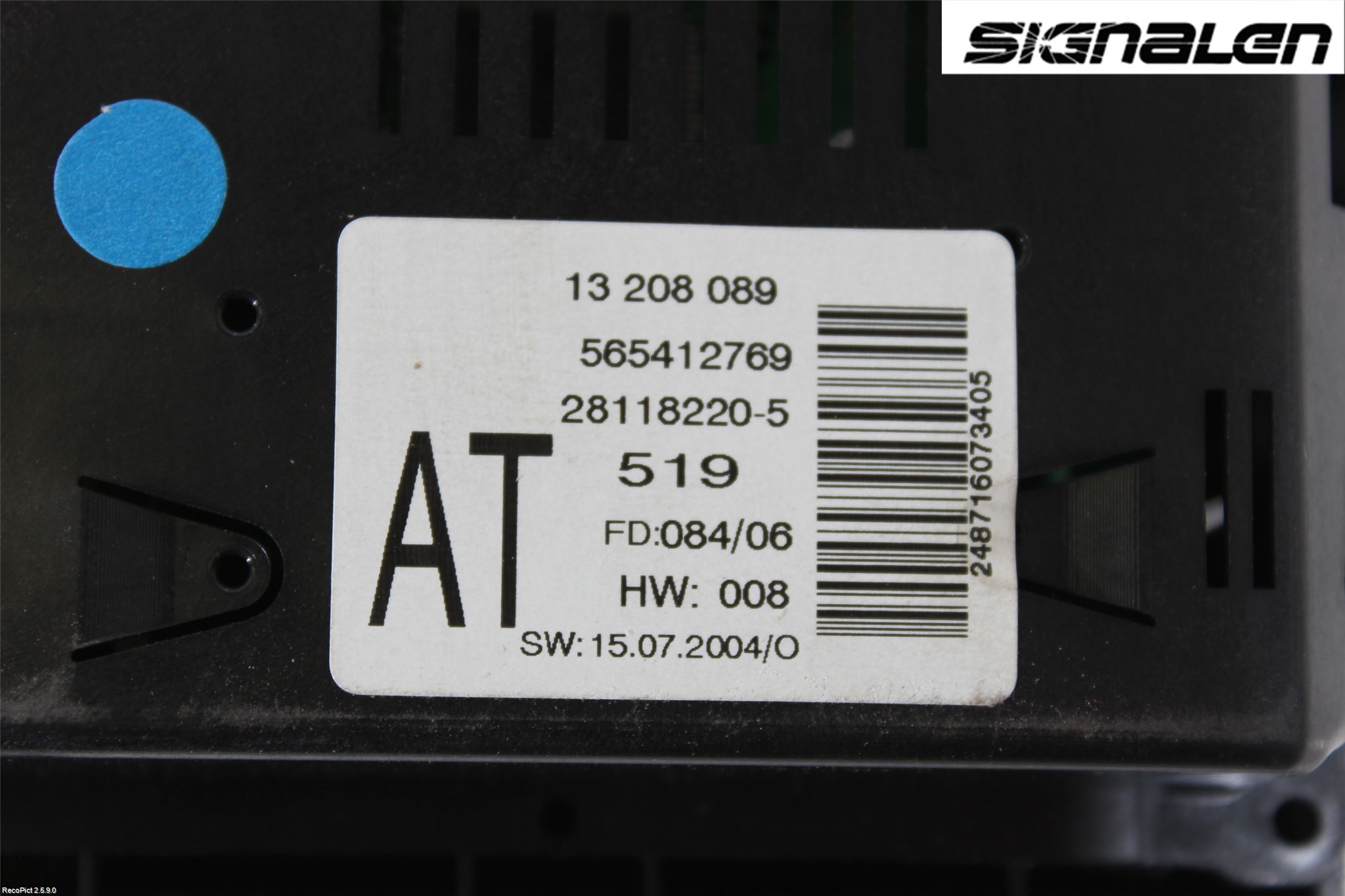 Opel ASTRA H 04-12 Färddator