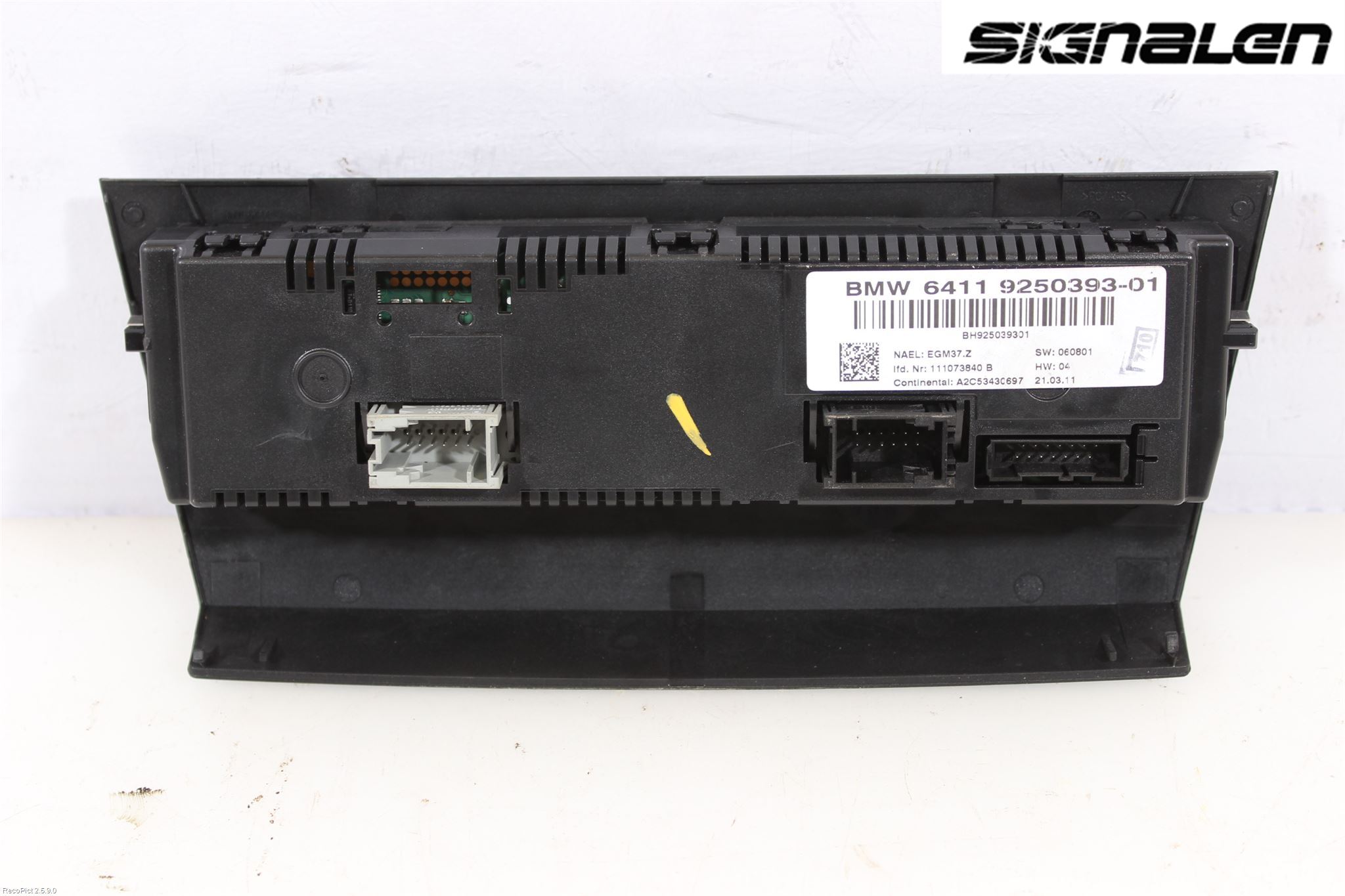 BMW 3 E90/91 SED/TOU 05-12 Ac Styrenhet Ac Manöveren