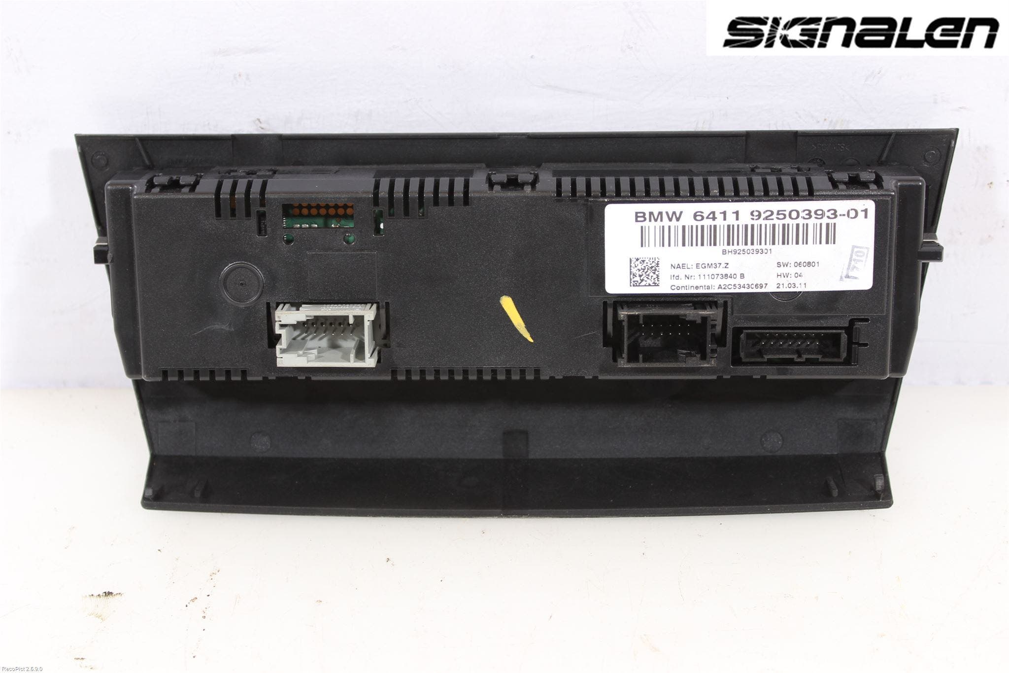 BMW 3 E90/91 SED/TOU 05-12 Ac Styrenhet Ac Manöveren