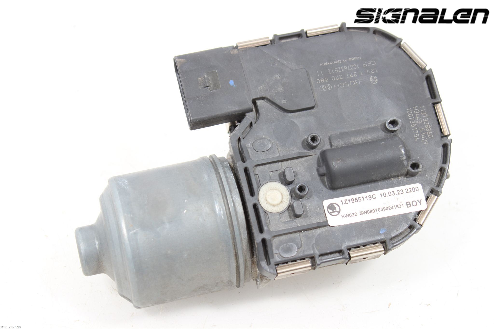 Skoda OCTAVIA (1Z) 05-13 Torkarmotor Vindruta