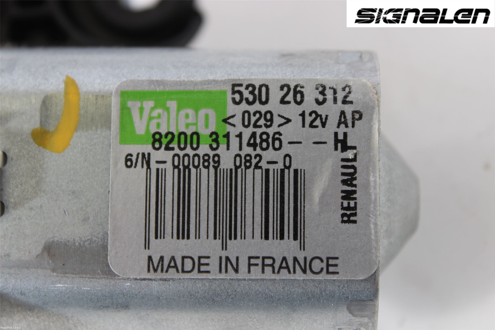 Renault CLIO III  06-09 Torkarmotor Baklucka