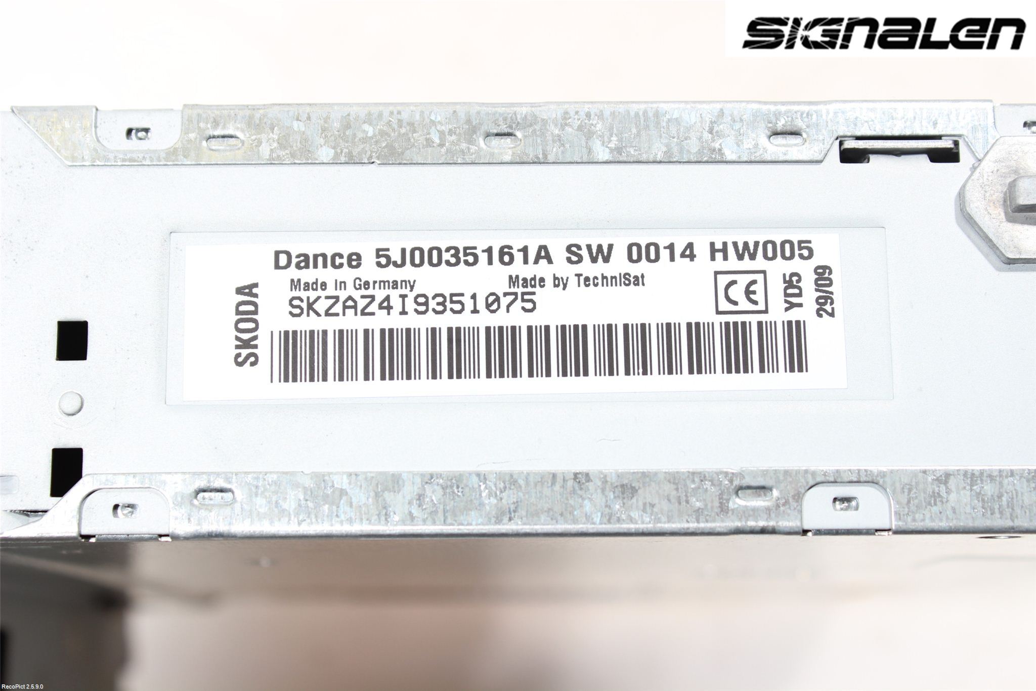 Skoda FABIA 07-14 Radio