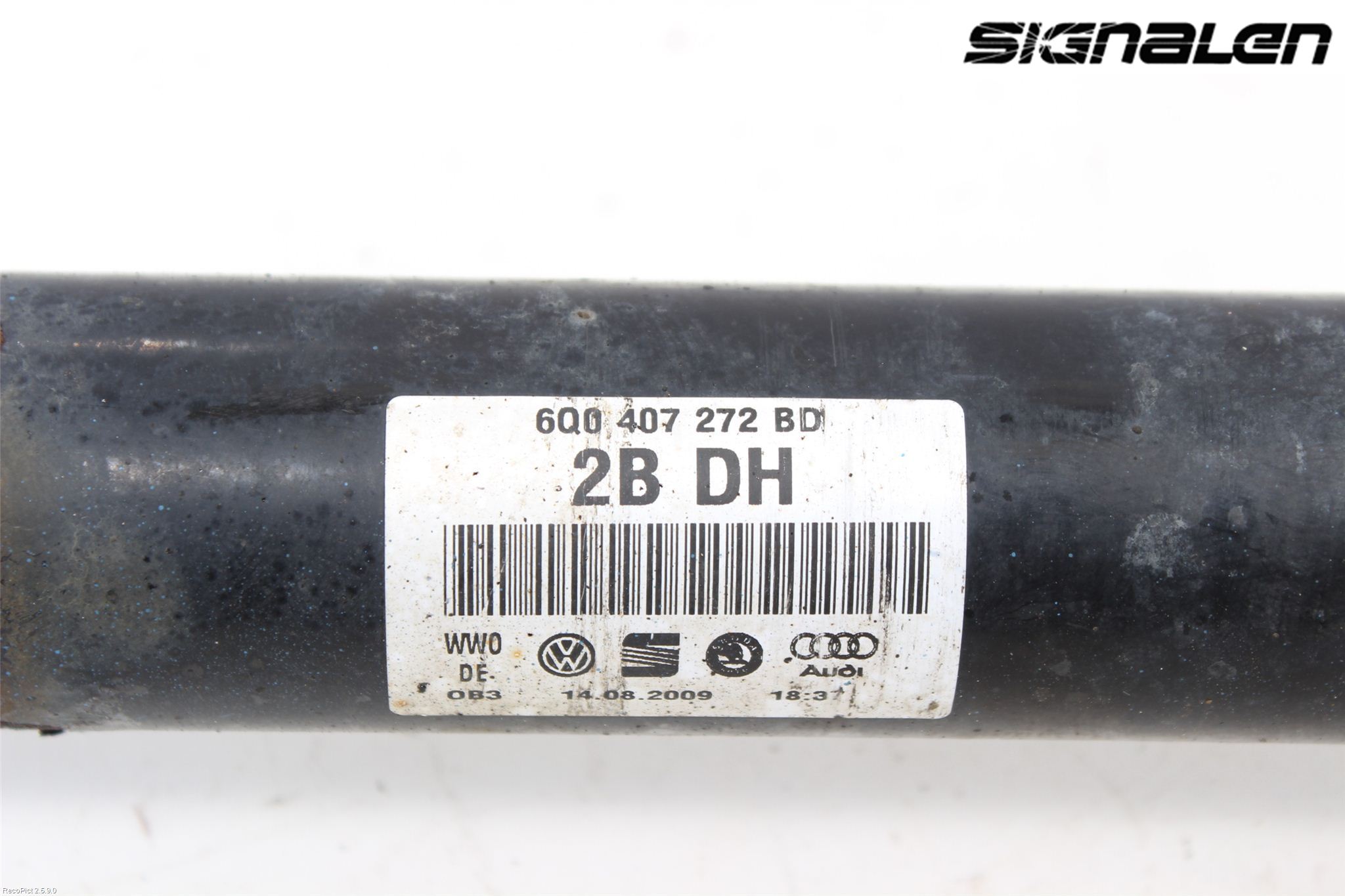 Skoda FABIA 07-14 Drivaxel Fram Höger