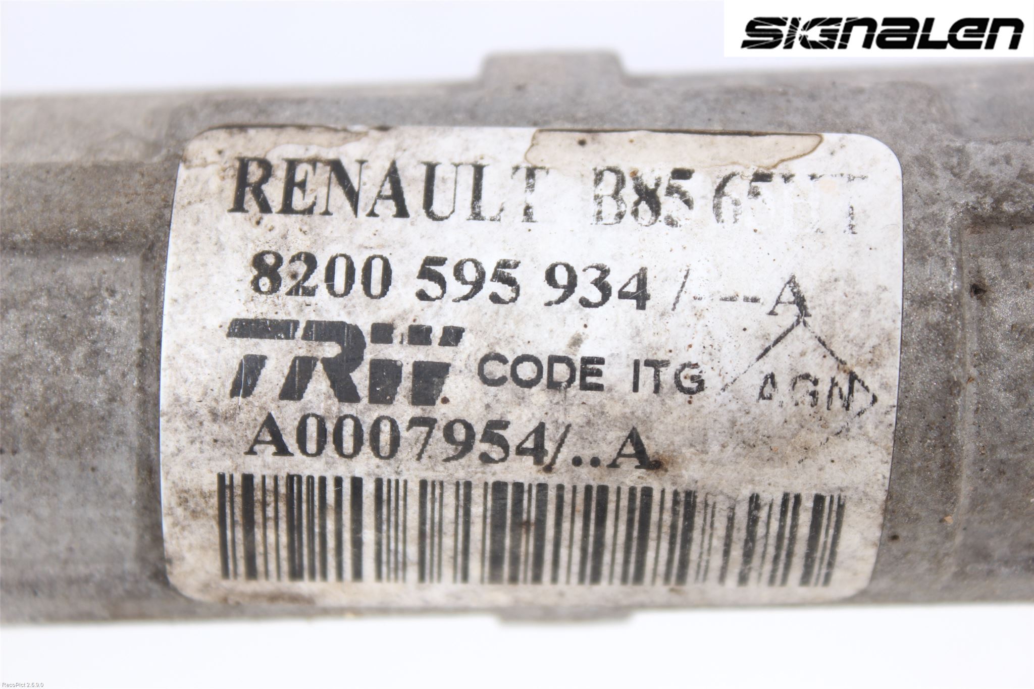 Renault CLIO III  06-09 Styrväxel-Snäcka