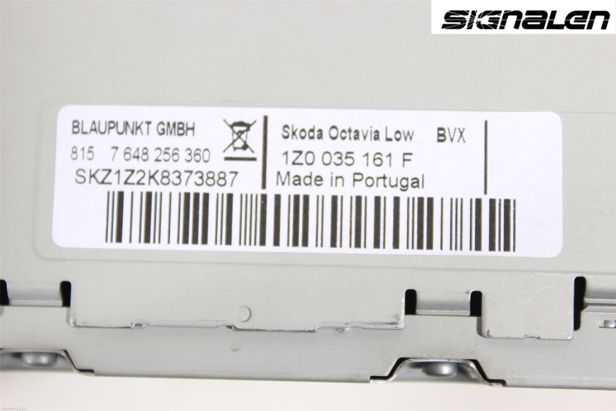 Skoda OCTAVIA (1Z) 05-13 Radio