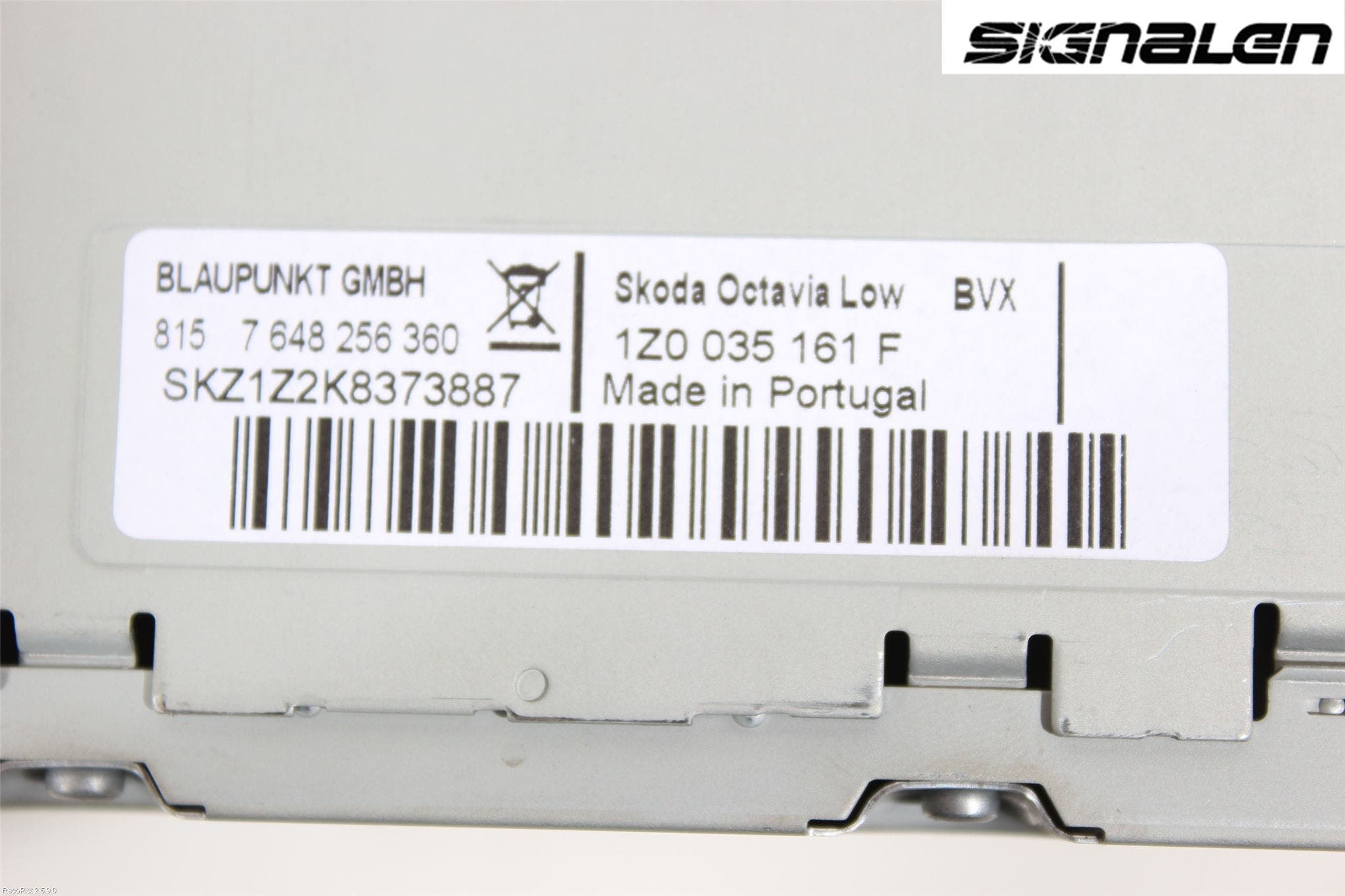 Skoda OCTAVIA (1Z) 05-13 Radio
