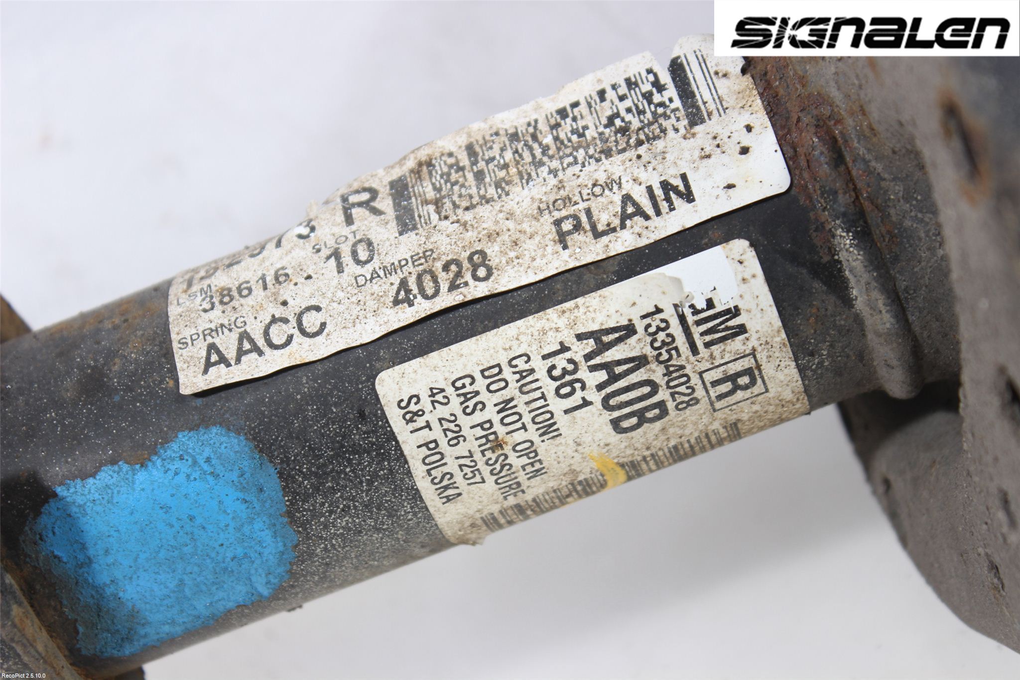 Opel ASTRA J 10-15 Fjäderben Fram Höger