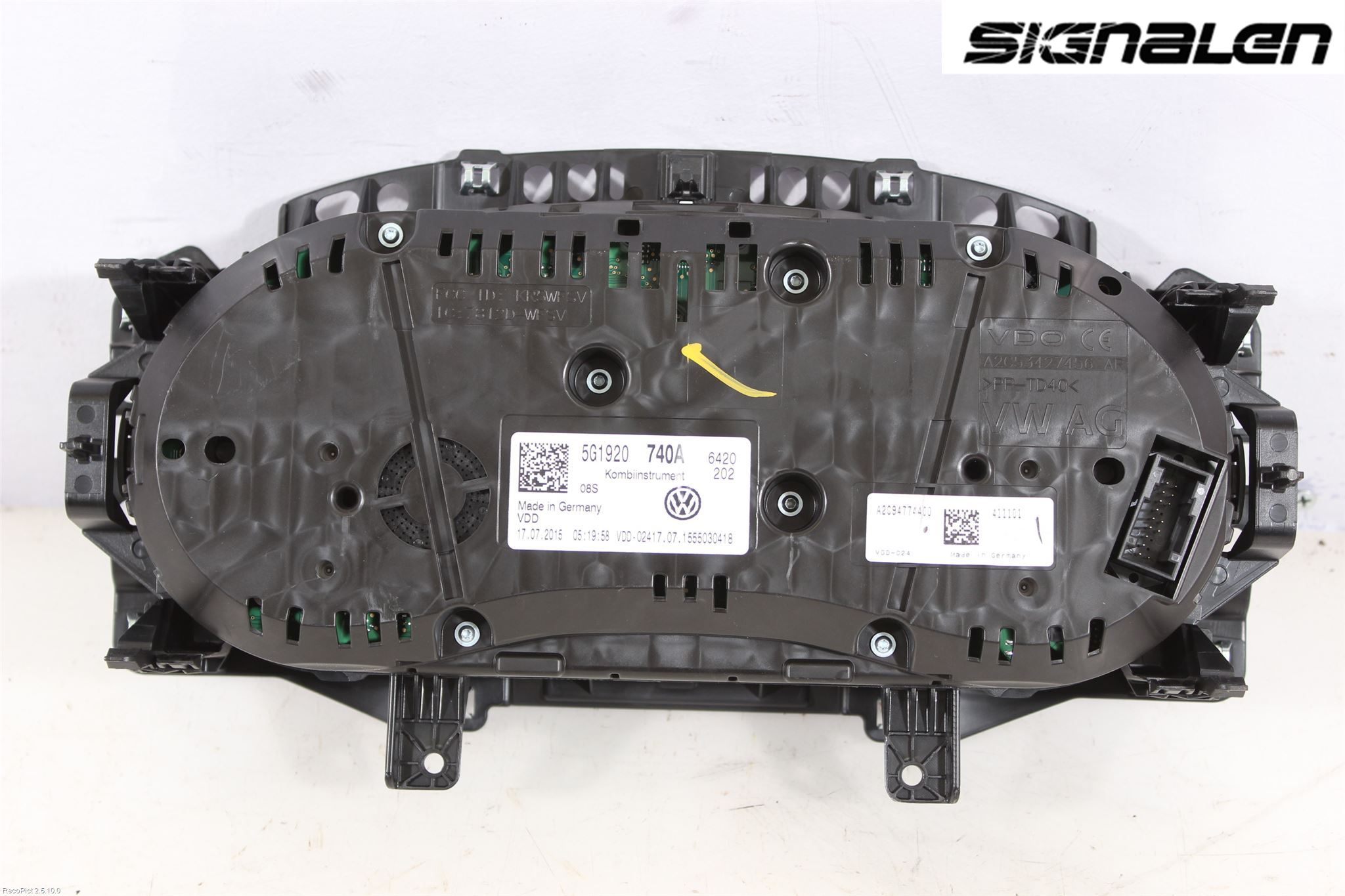 Volkswagen VW GOLF / E-GOLF VII 13-20 Instrument Komb