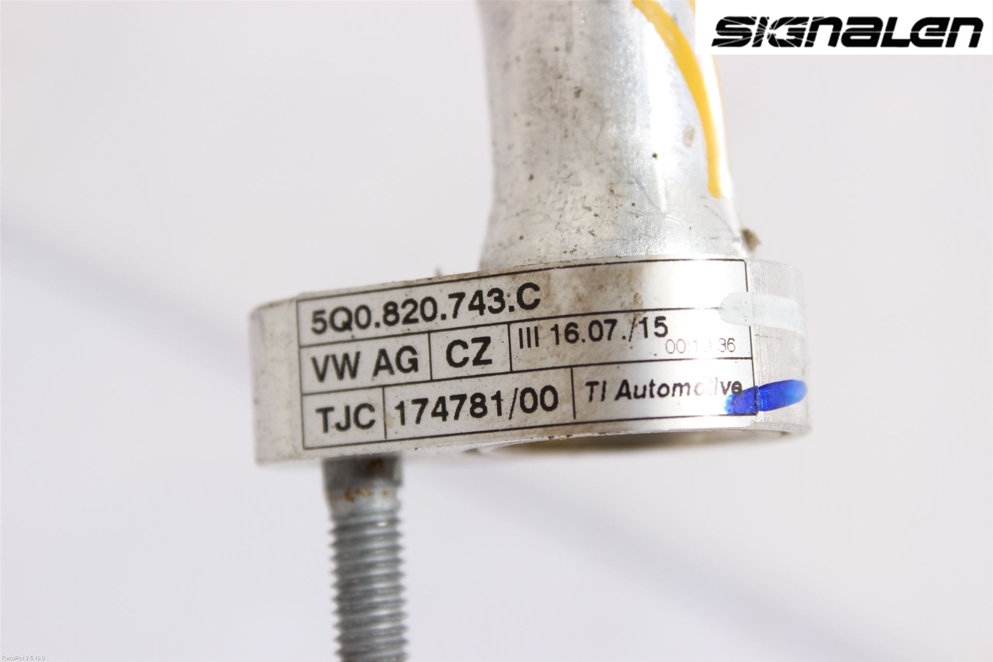 Volkswagen VW GOLF / E-GOLF VII 13-20 Ac Slang-Rör