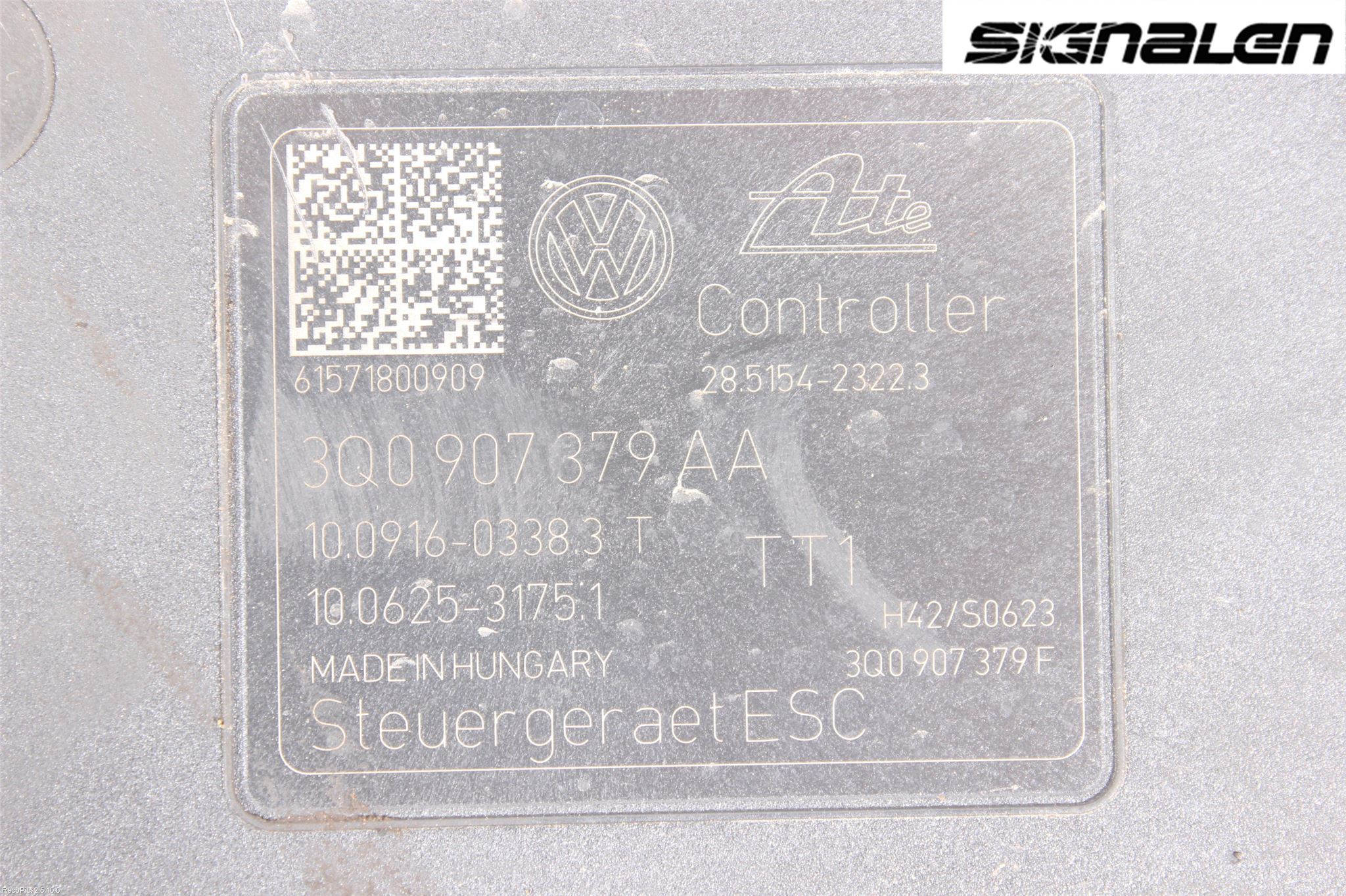 Volkswagen VW GOLF / E-GOLF VII 13-20 Abs Hydraulaggregat