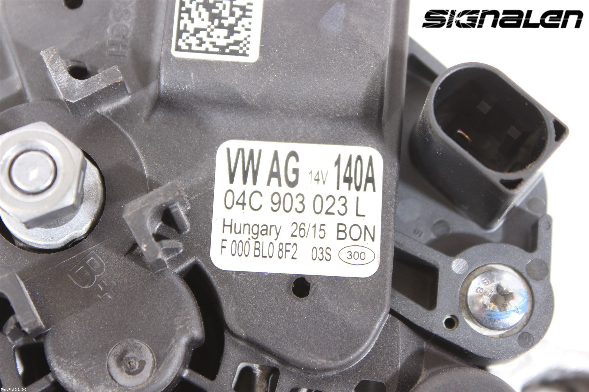 Volkswagen VW GOLF / E-GOLF VII 13-20 Generator