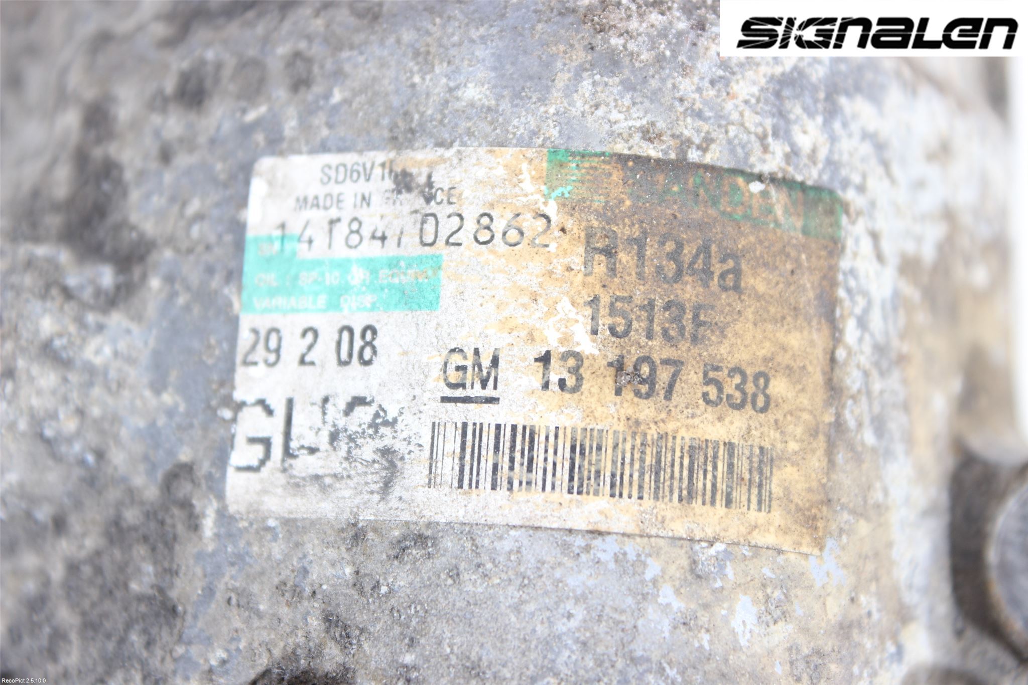 Opel COMBO 02-12 Ac Kompressor