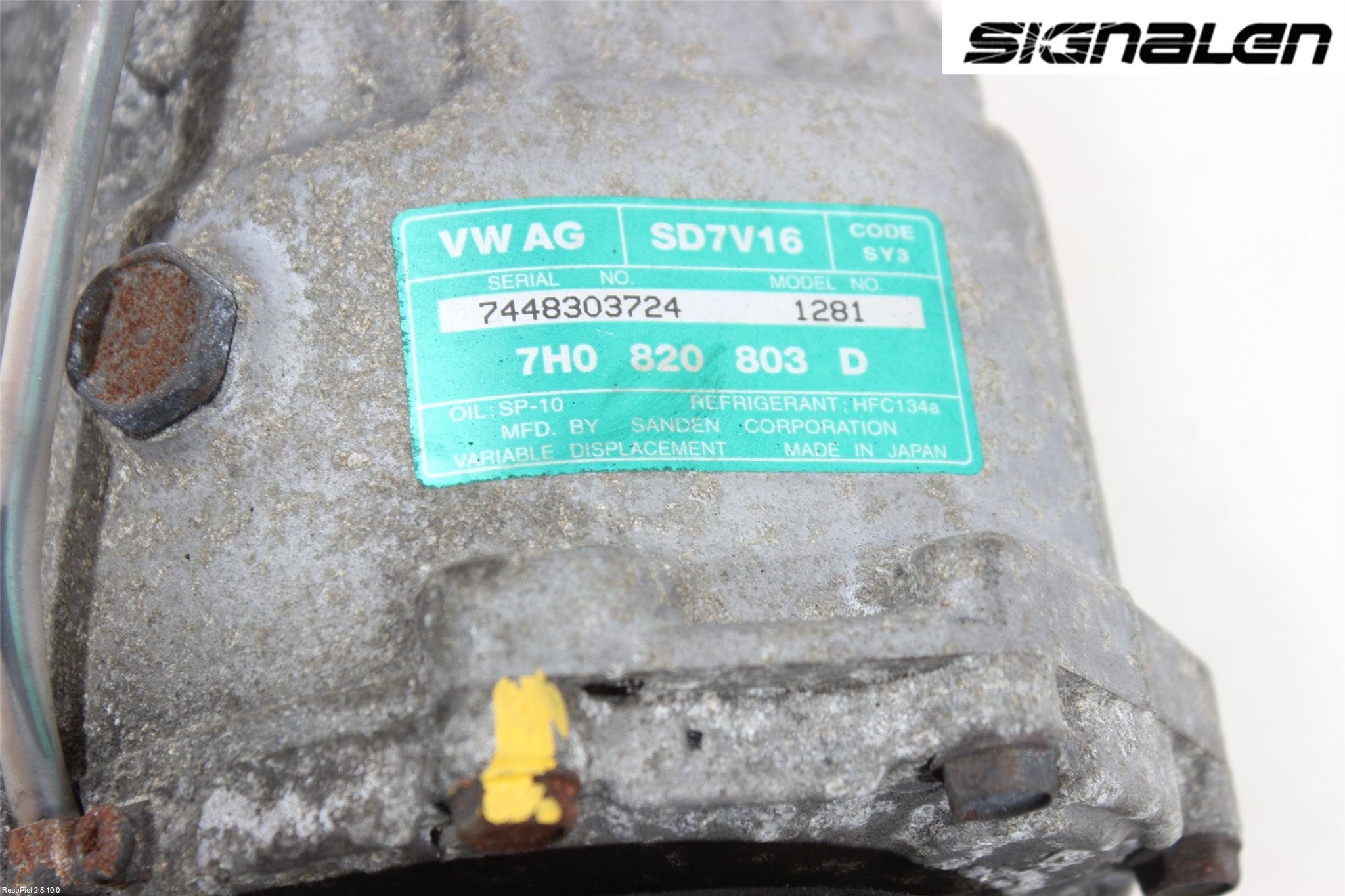 Volkswagen VW CADDY      04-10 Ac Kompressor