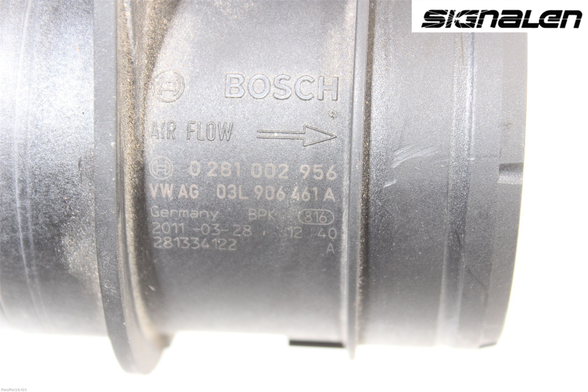 Audi A4/S4 08-11 Injluftmassamätare