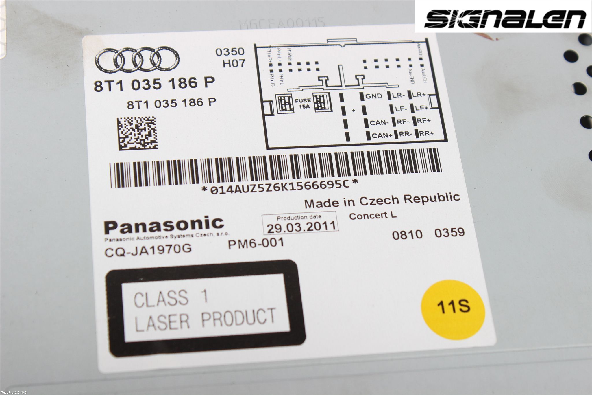 Audi A4/S4 08-11 Radio