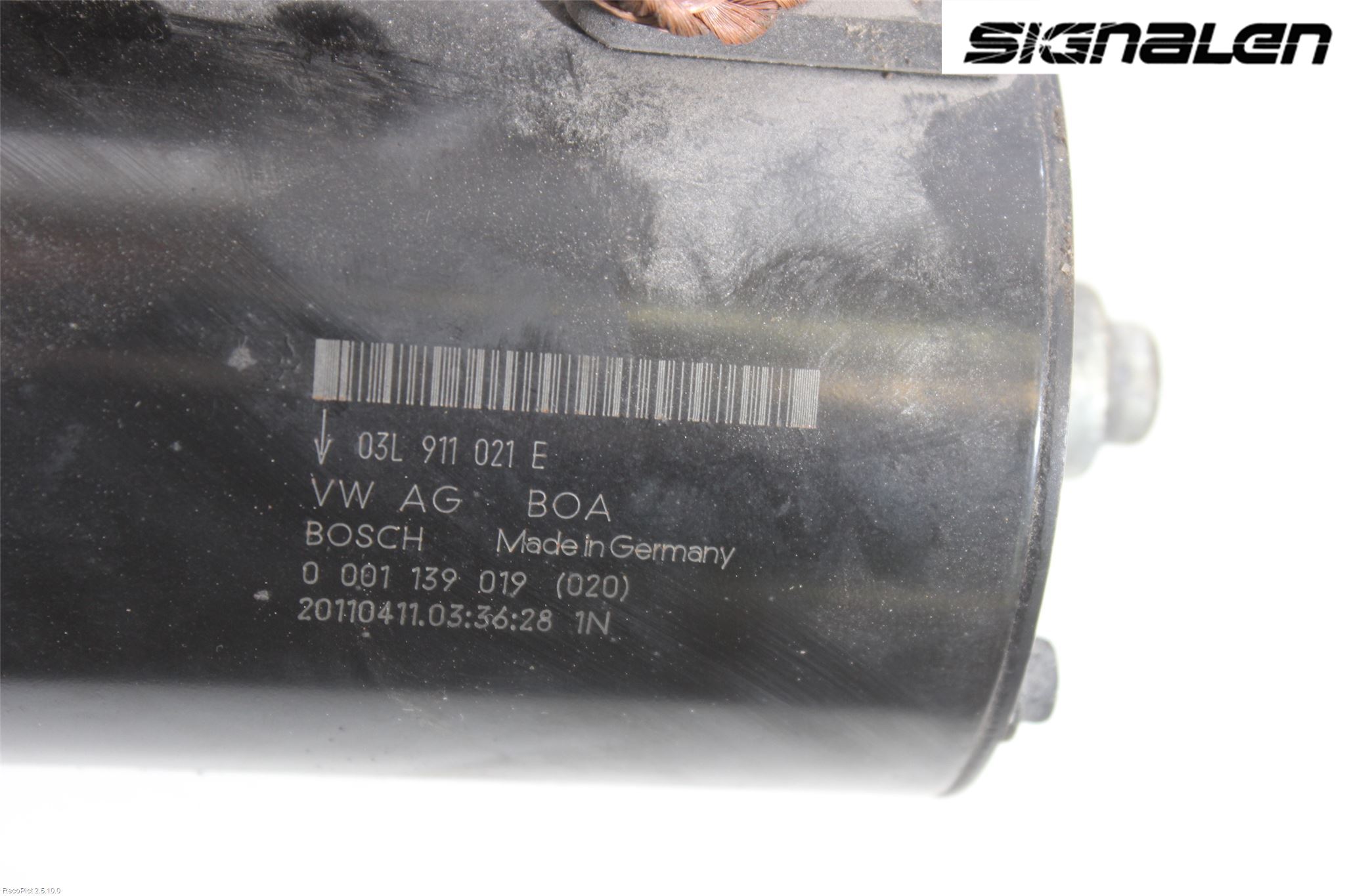 Audi A4/S4 08-11 Startmotor Diesel